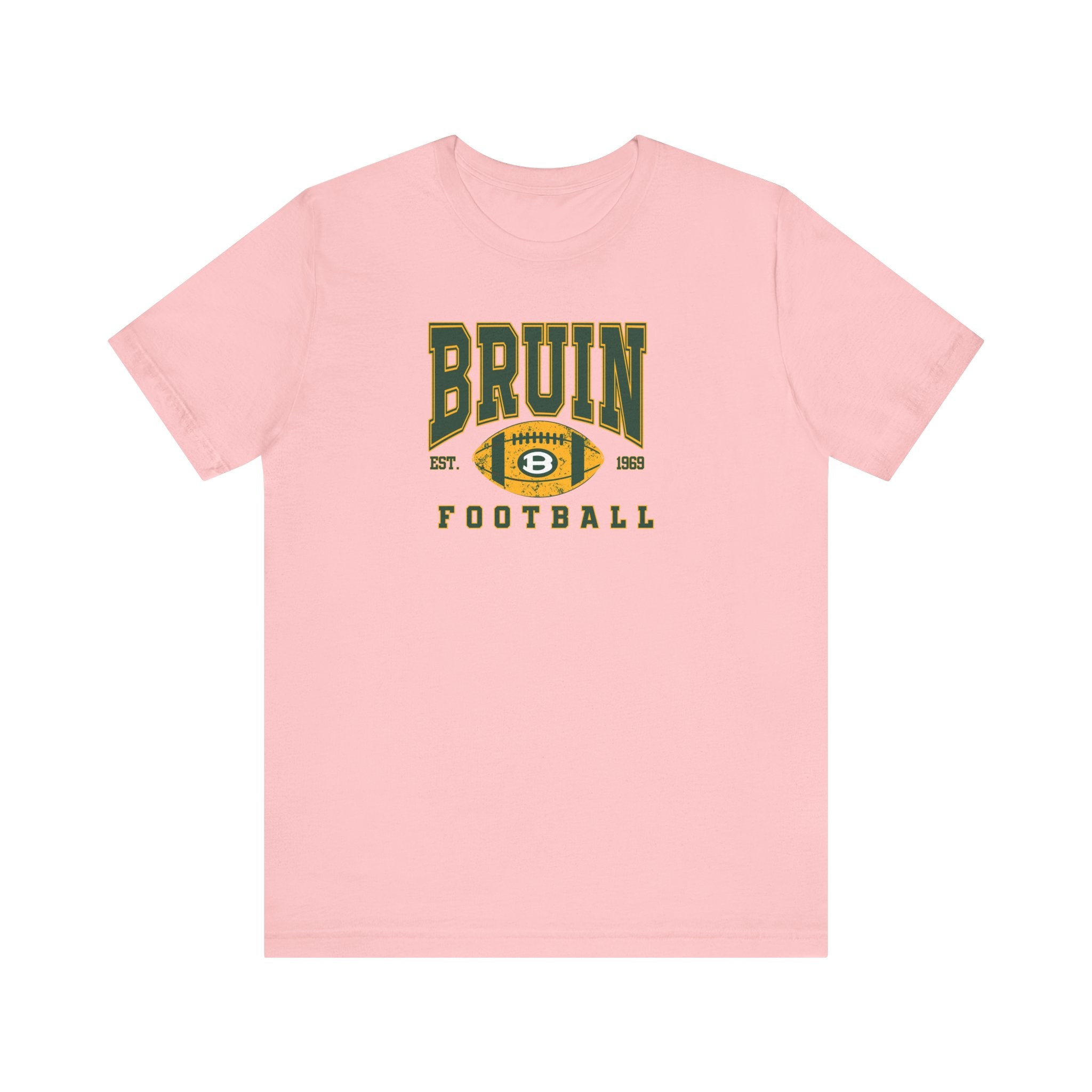 Adult Unisex Bruin Football Heritage Graphic Short Sleeve Soft Tee