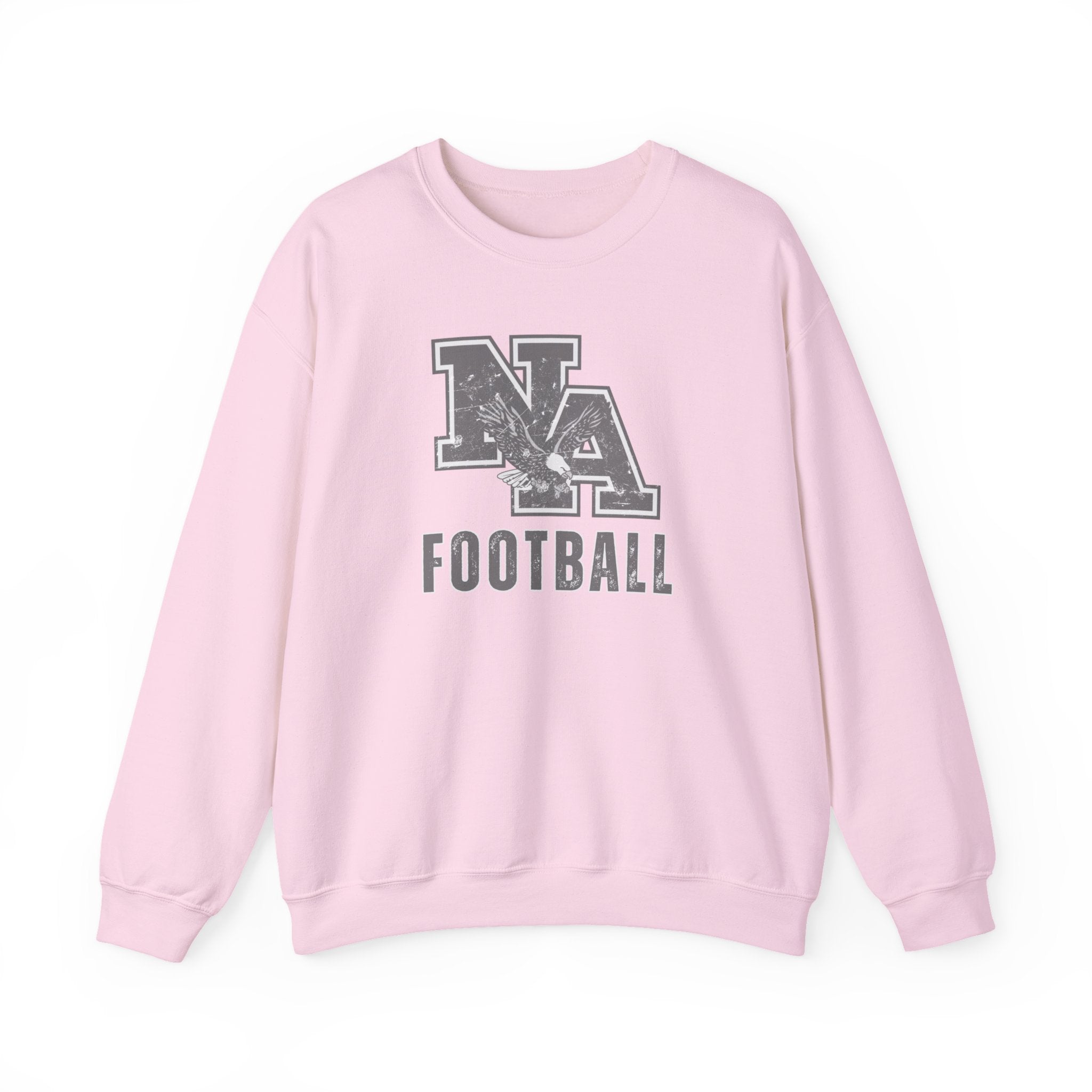 Adult Unisex New Albany Distressed Vintage Football Logo Graphic Sweatshirt