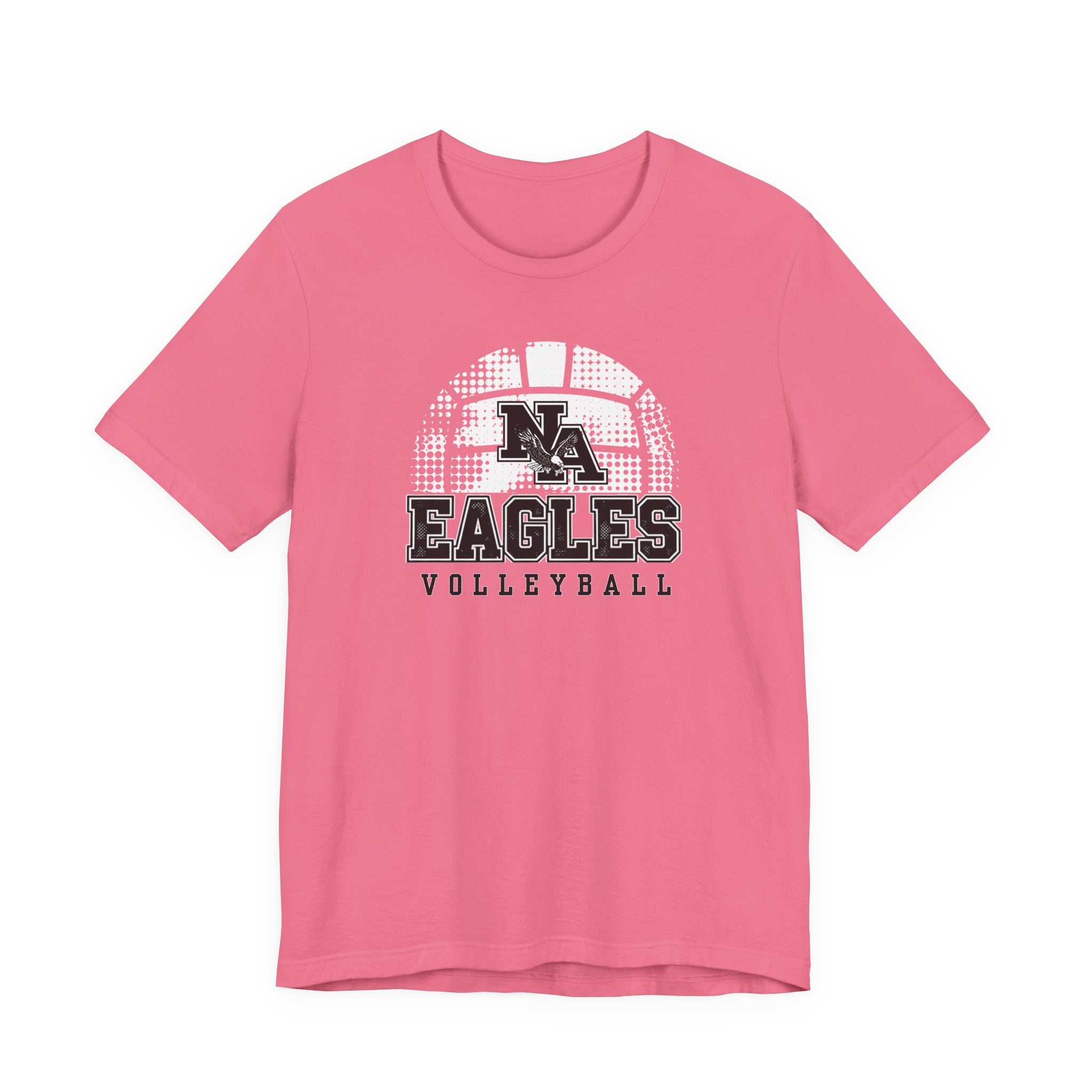 Adult Unisex New Albany Eagles Spike it Graphic Short Sleeve Soft Tee