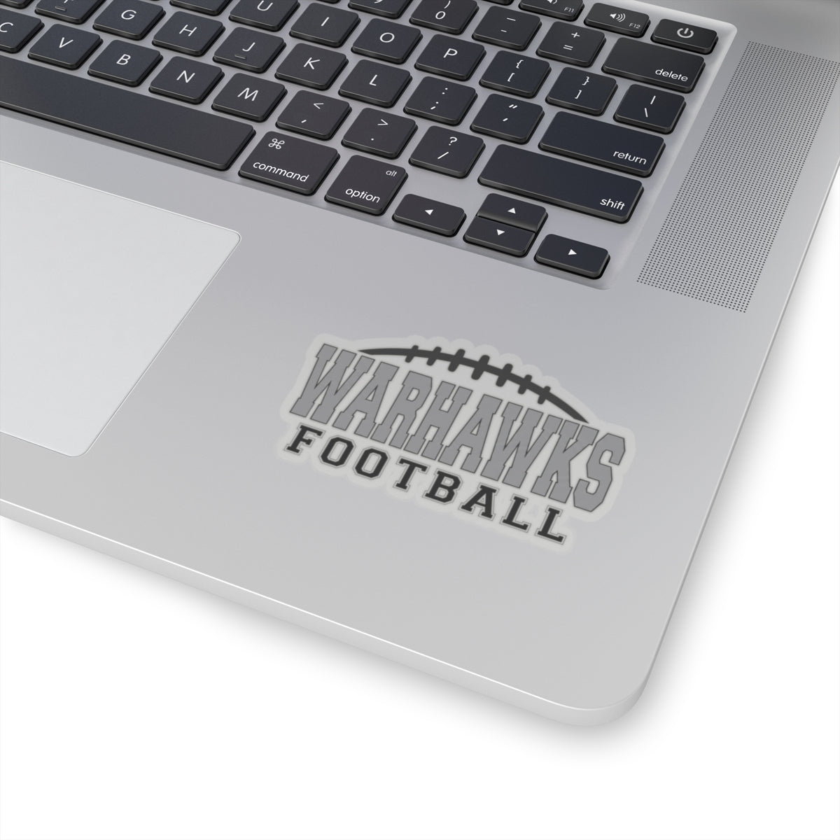 Westerville Central Warhawks Football Laces Graphic Kiss-Cut Sticker
