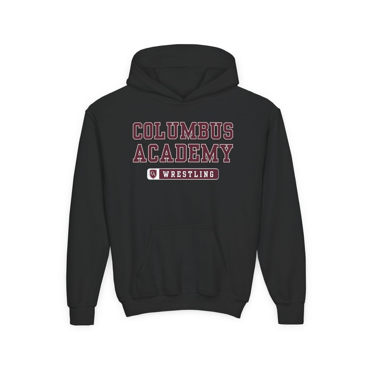 Youth Columbus Academy Wrestling Graphic Hoodie