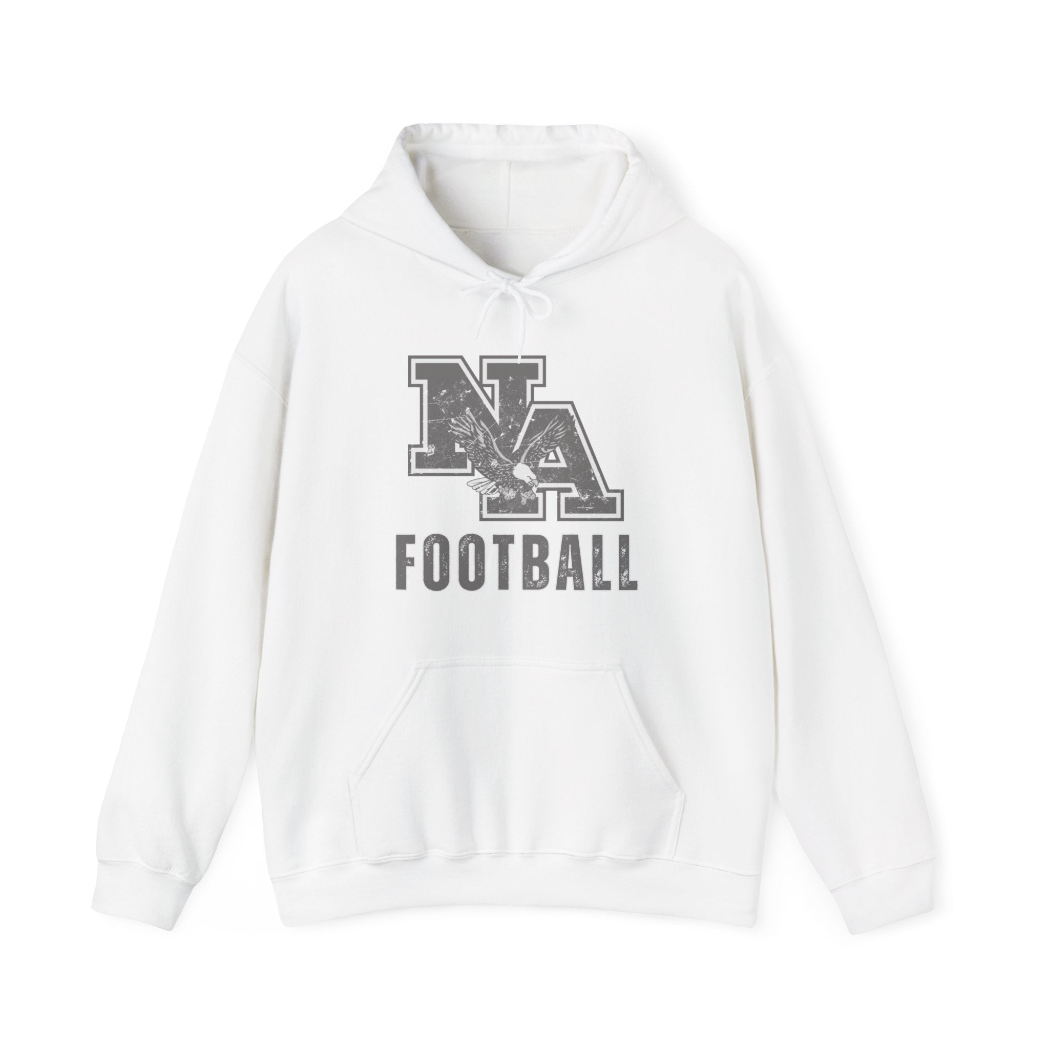 Adult Unisex New Albany Tonal Football Logo Graphic Hoodie