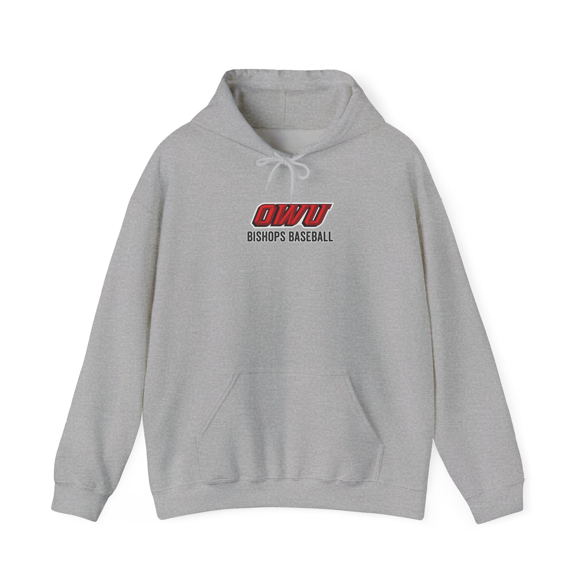 Adult Unisex Classic OWU Bishops Baseball Graphic Hoodie