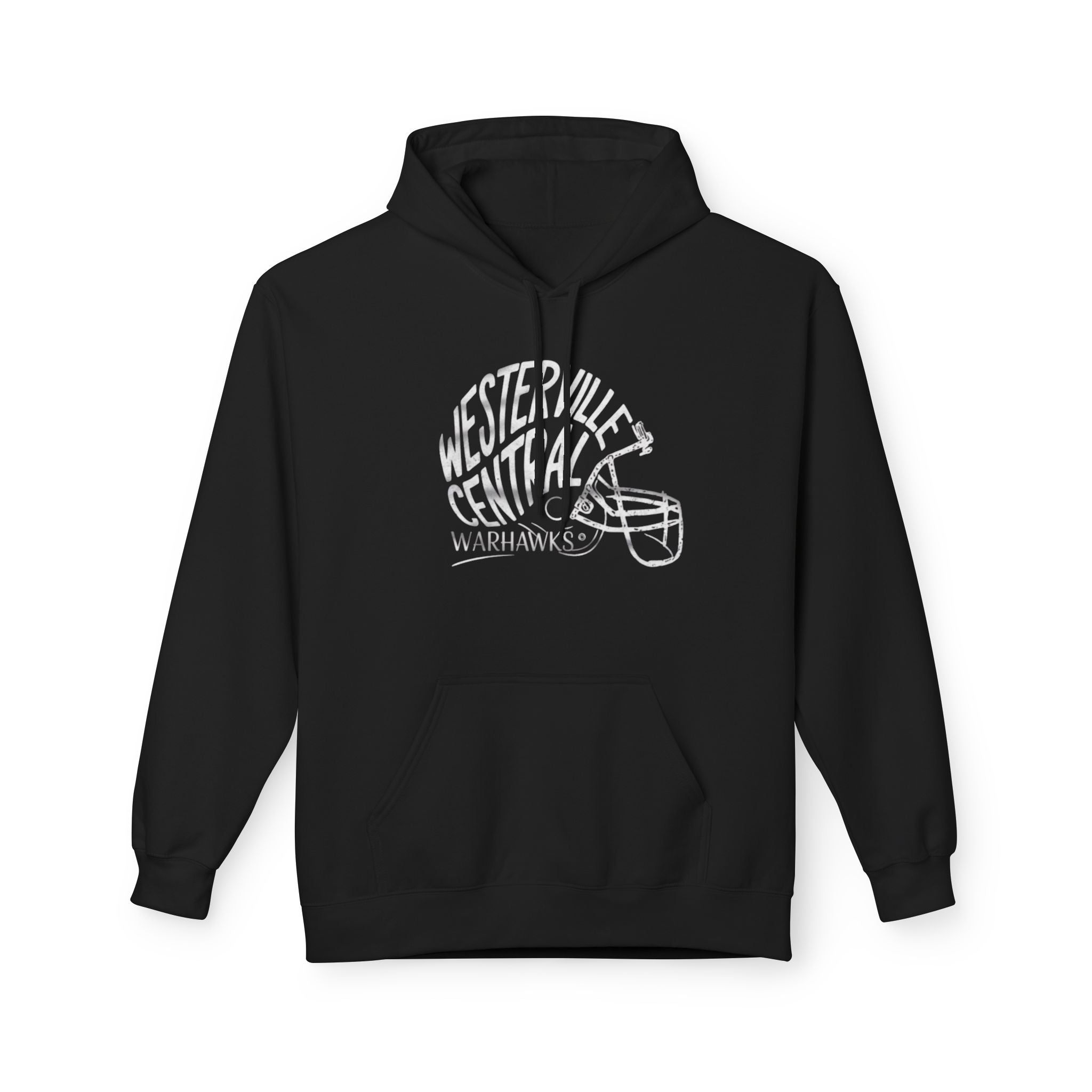 Adult Unisex Westerville Central Hustle Helmet Graphic Soft Style Hoodie