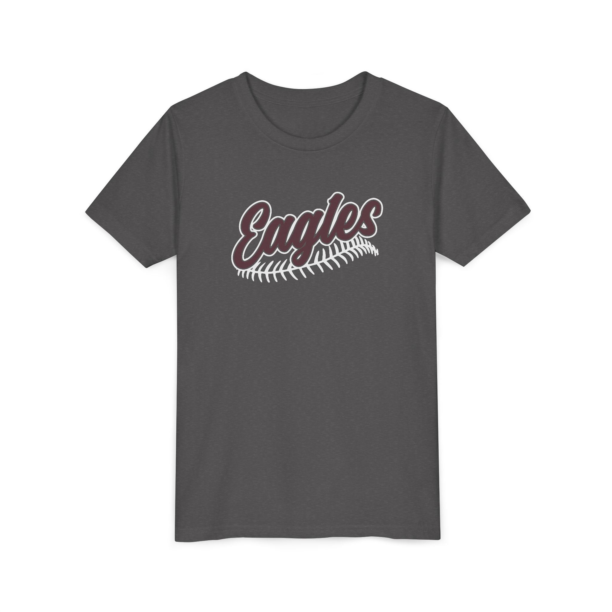 Youth New Albany Script Stitch Eagles Graphic Short Sleeve Soft Tee