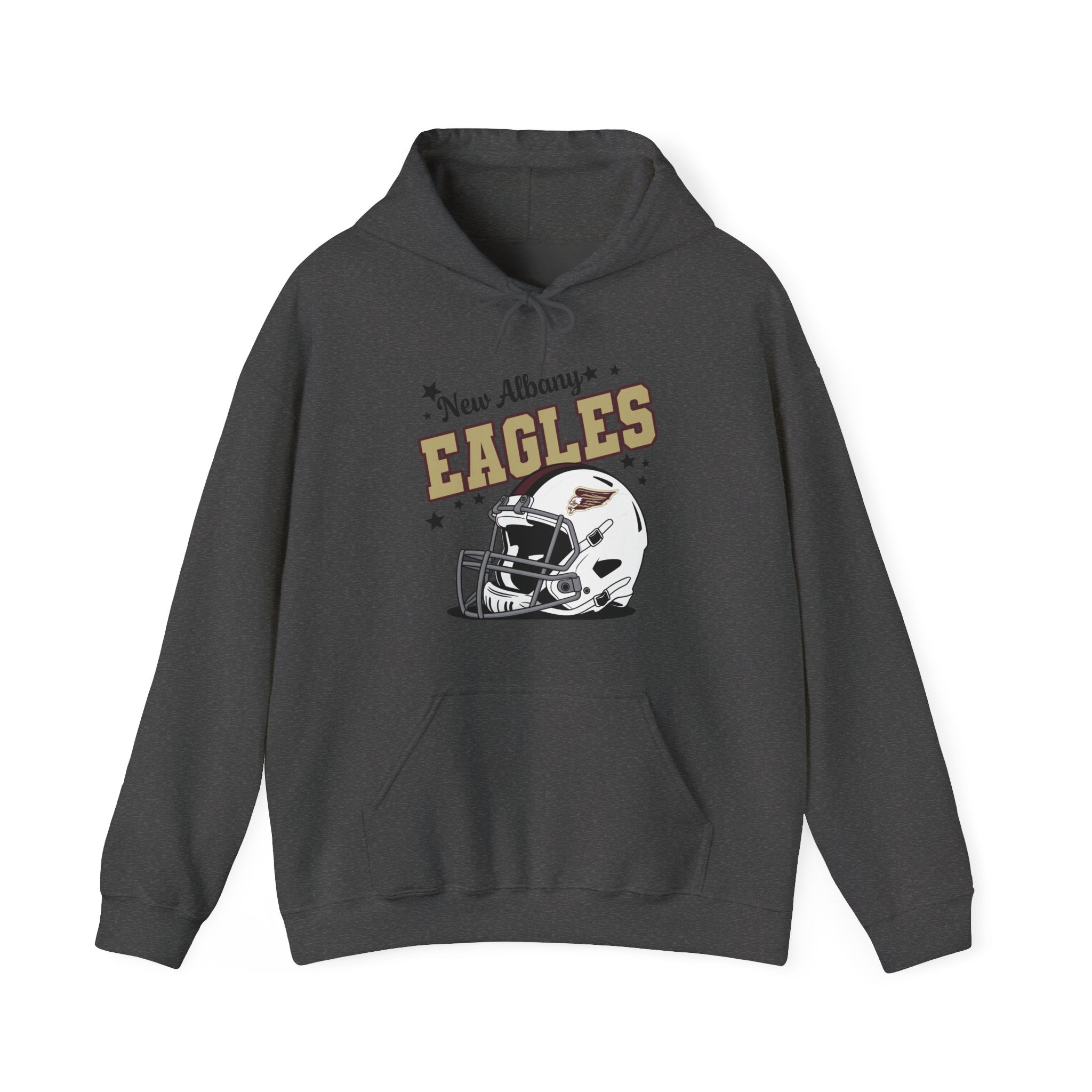 Adult Unisex New Albany Eagles Football Pride Graphic Hoodie