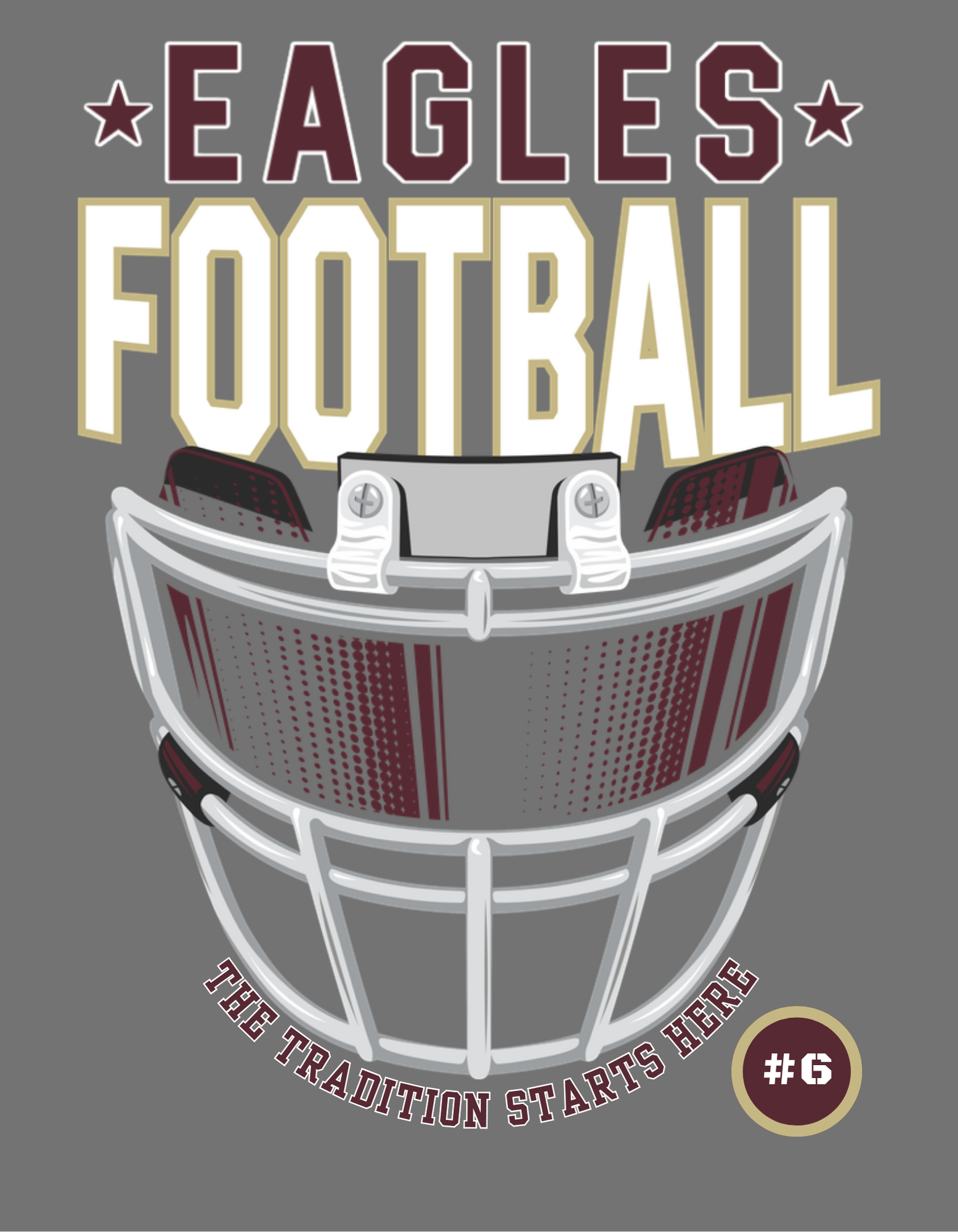 Adult Unisex Choose your Graphic Hoodie with Customized Back - New Albany Football