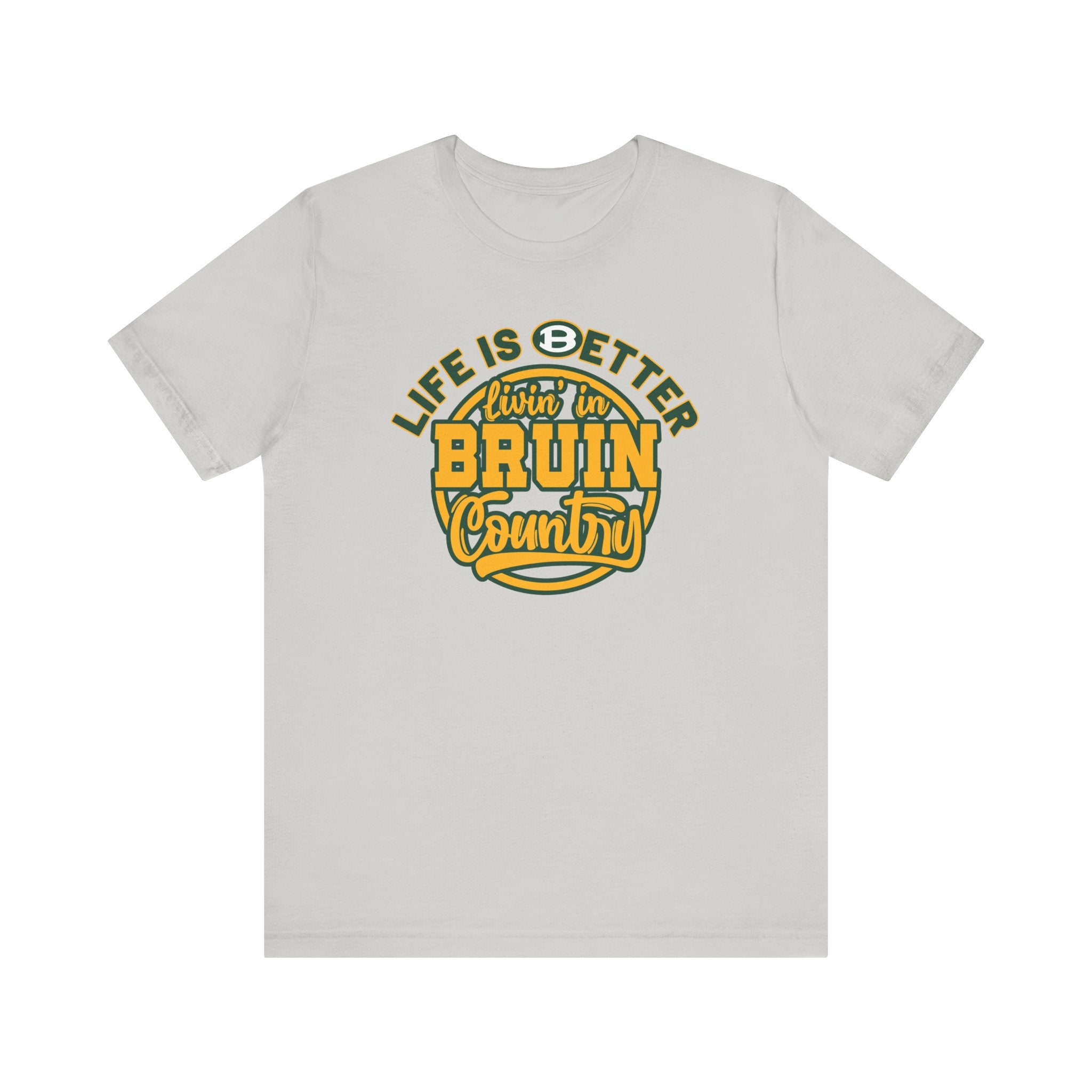 Adult Unisex Bruin Country Graphic Short Sleeve Soft Tee