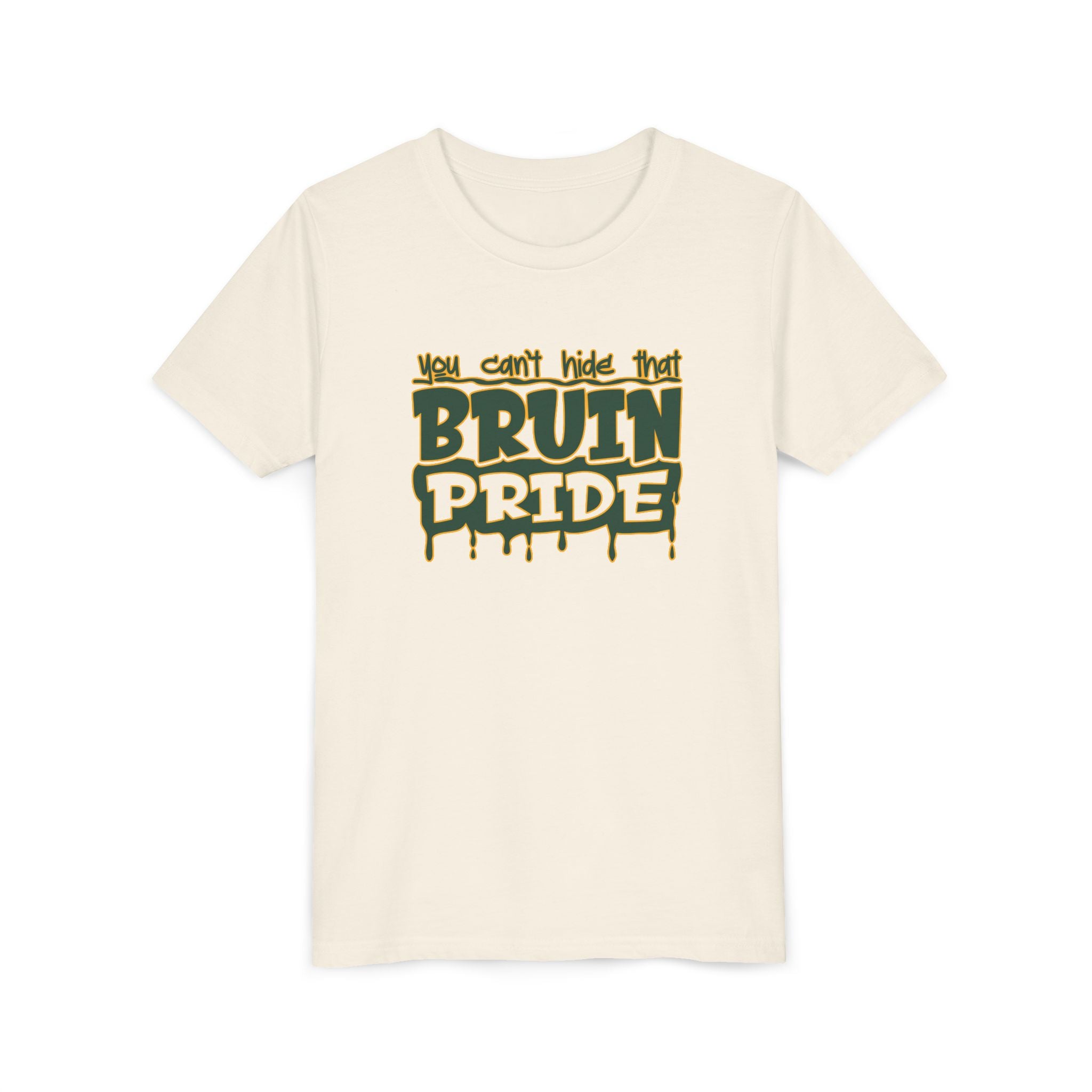 Youth Bruin Pride Drip Graphic Short Sleeve Soft Tee