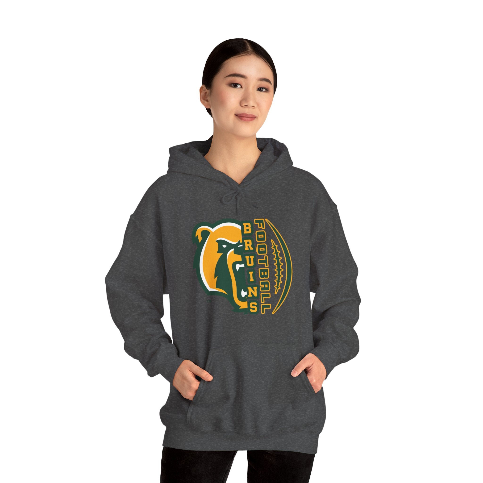 Adult Unisex Epic Bruin Football Graphic Graphic Hoodie