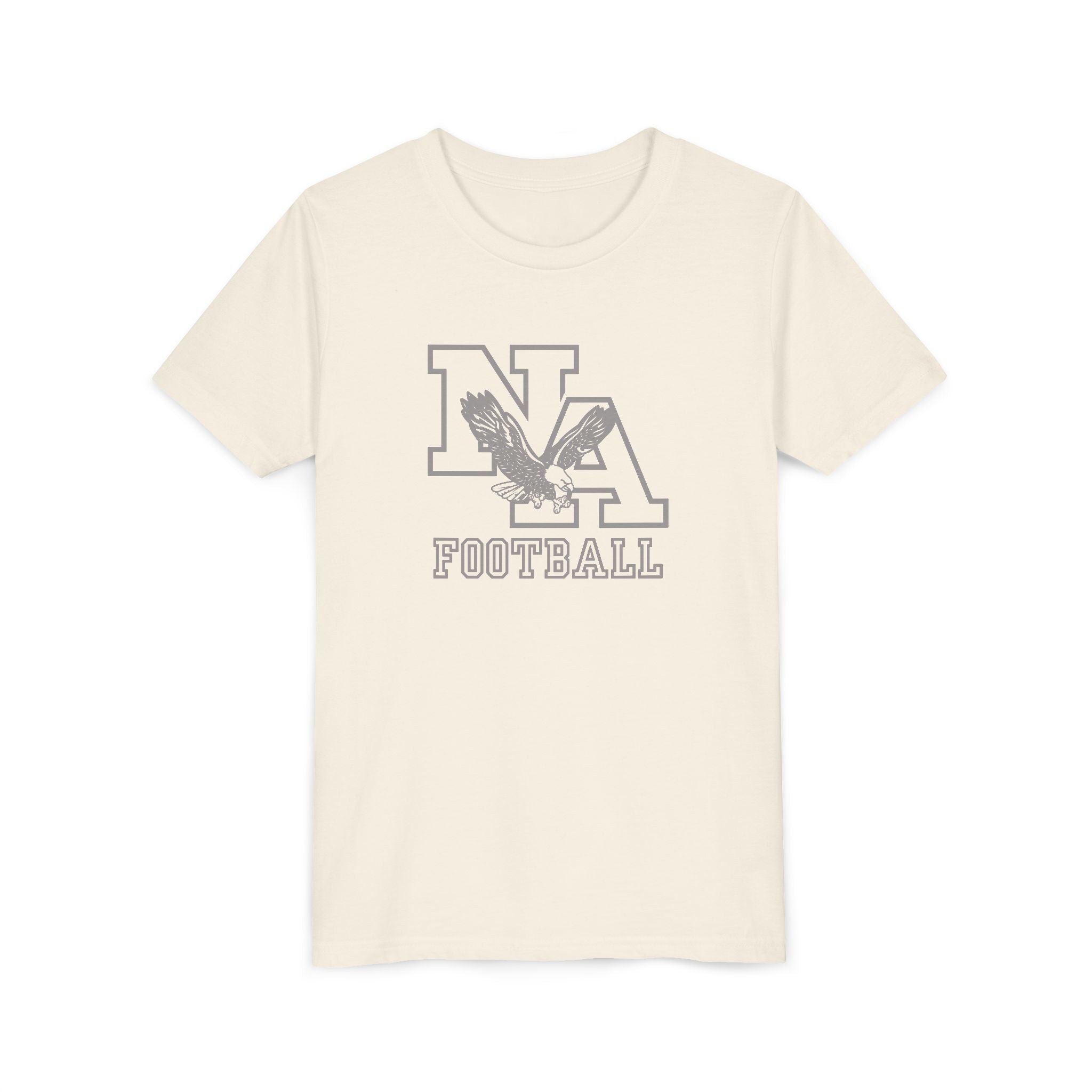 Youth New Albany Tonal Football Logo Graphic Short Sleeve Soft Tee