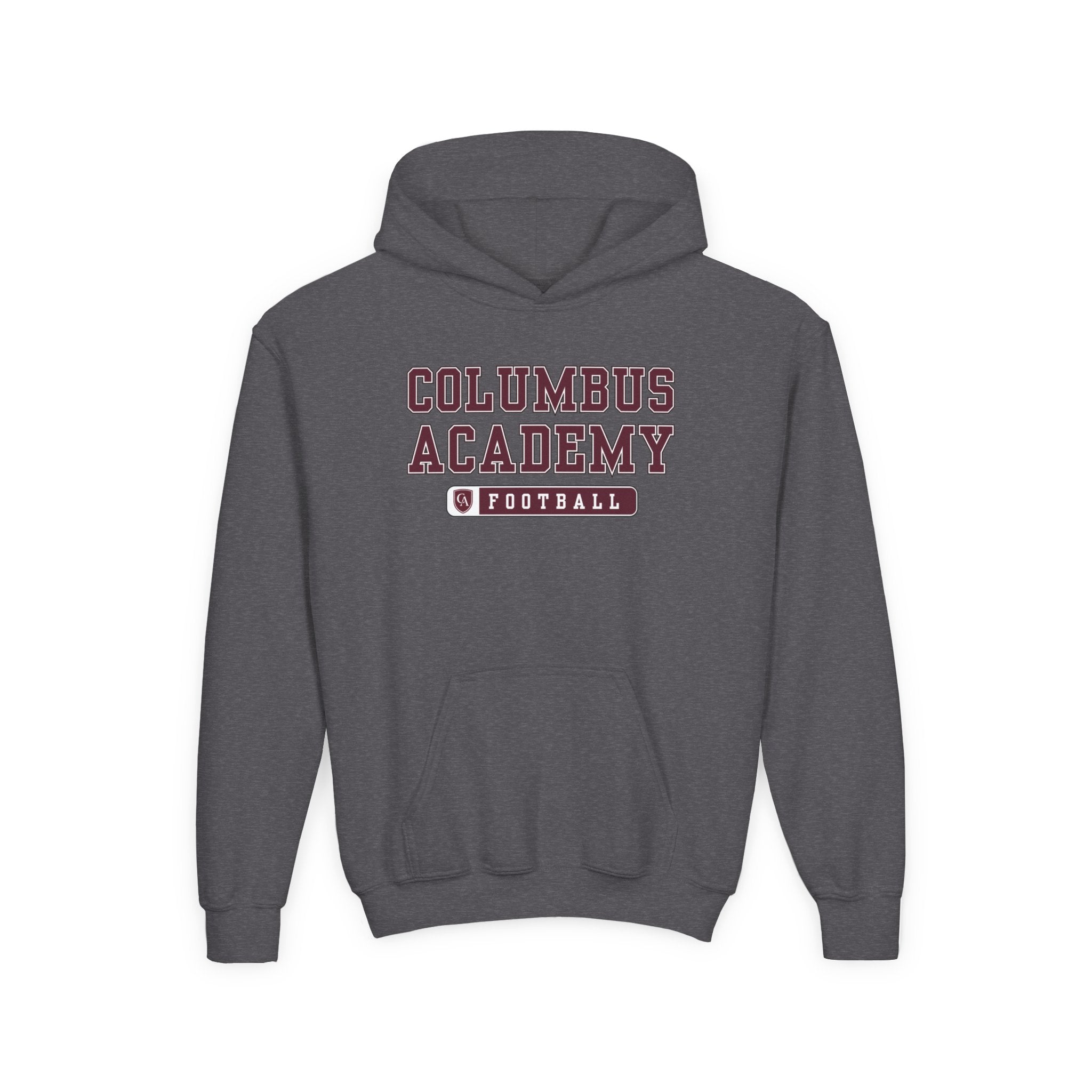 Youth Columbus Academy Football Graphic Hoodie