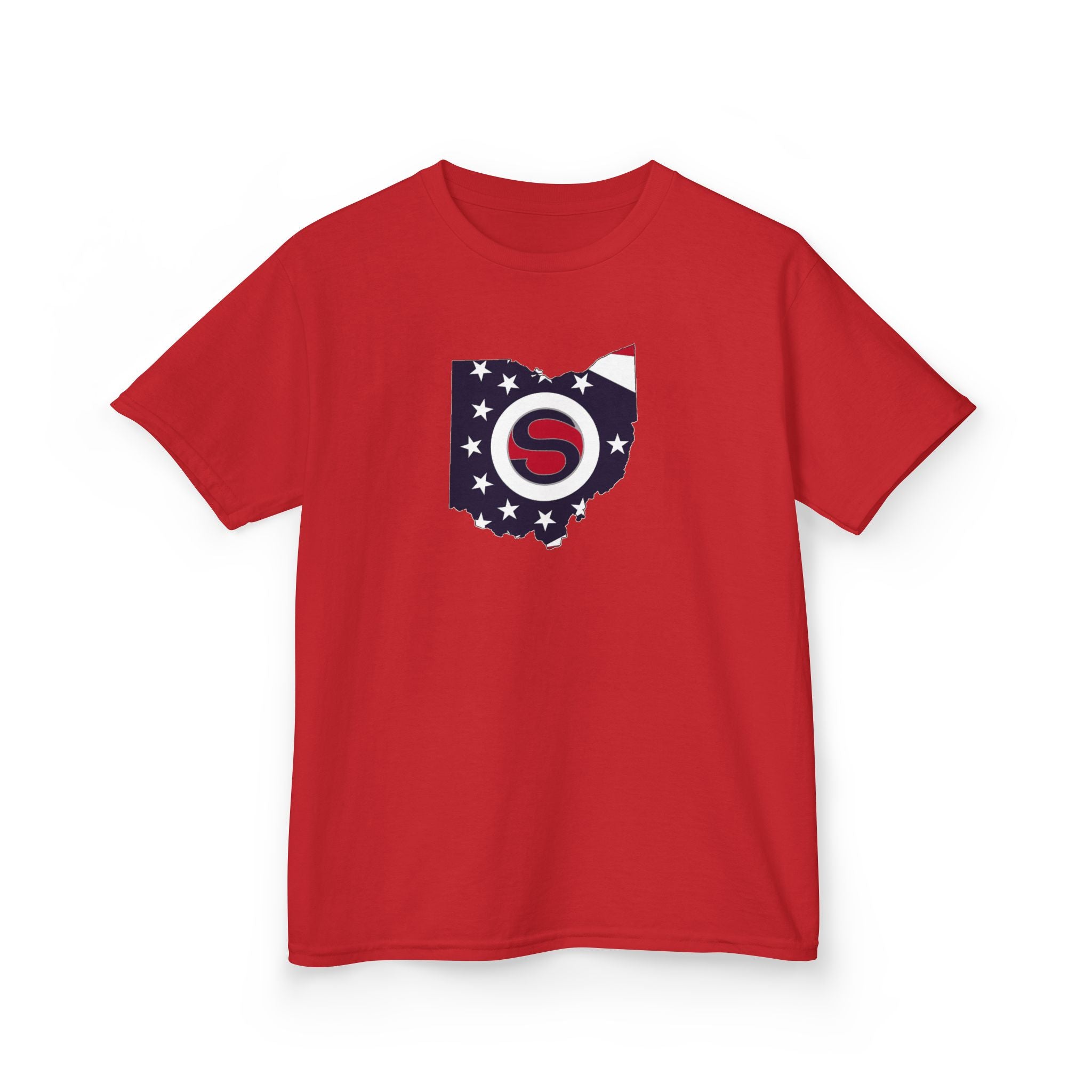 Youth Stingers Softball State Logo Graphic Short Sleeve Gildan Heavy Tee