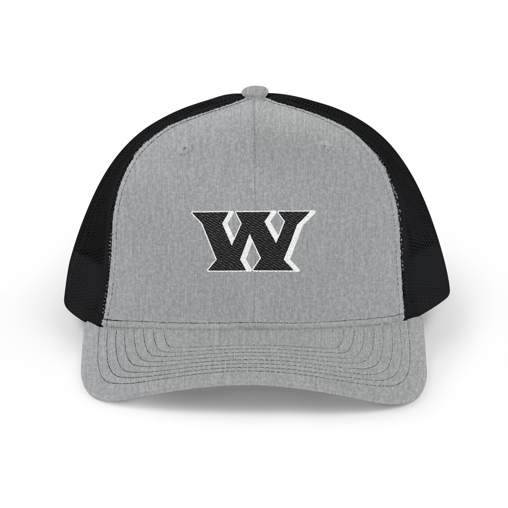 Adult Unisex Weir Logo Embroidered Richardson 112 Snapback Trucker Hat