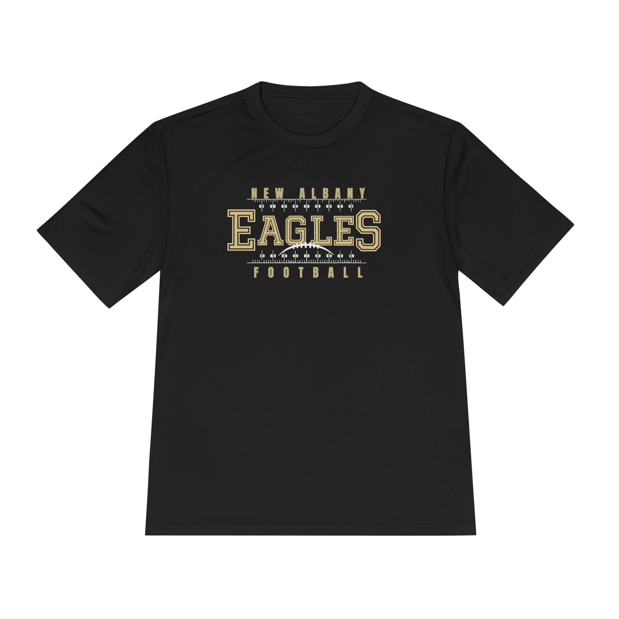 Adult Unisex New Albany Football Defend the Field Graphic Sport-Tek Competitor Performance Tee