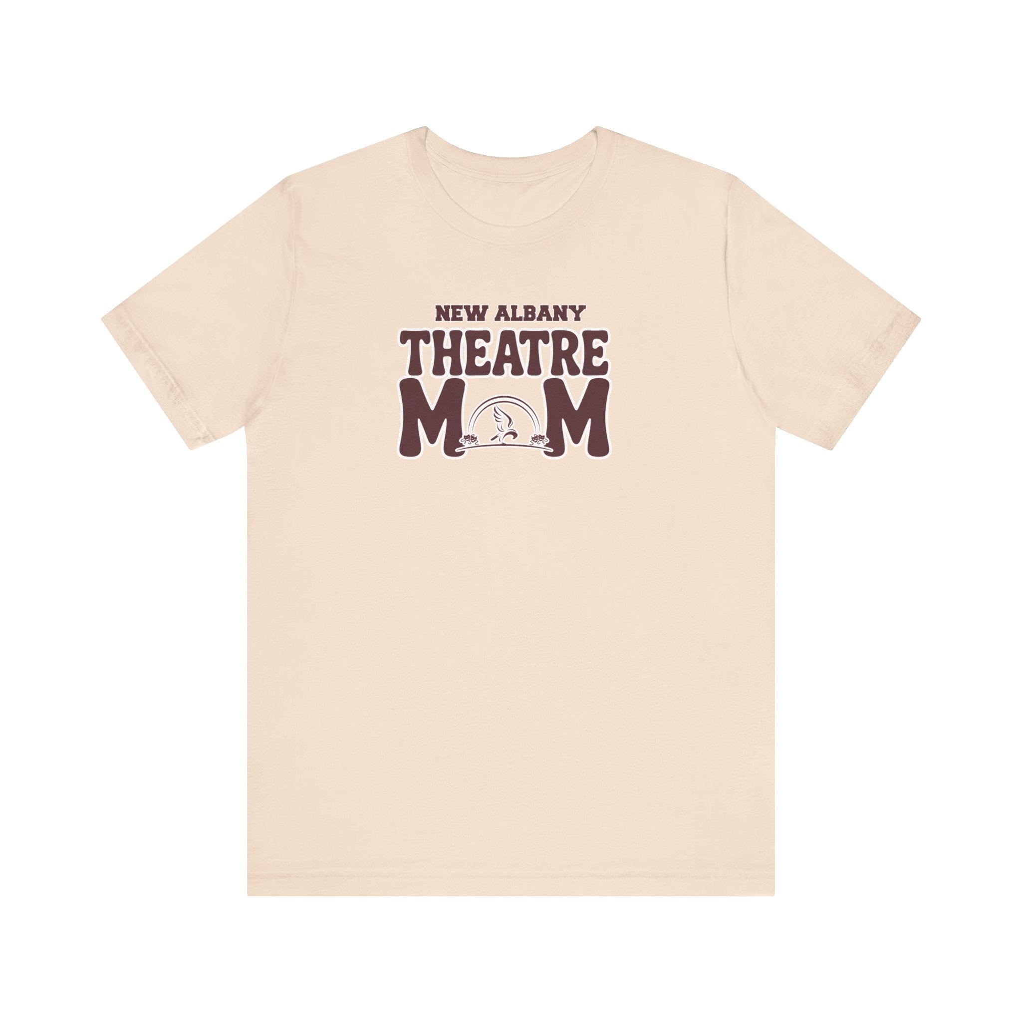 Adult Unisex New Albany Theatre Mom Graphic Short Sleeve Soft Tee