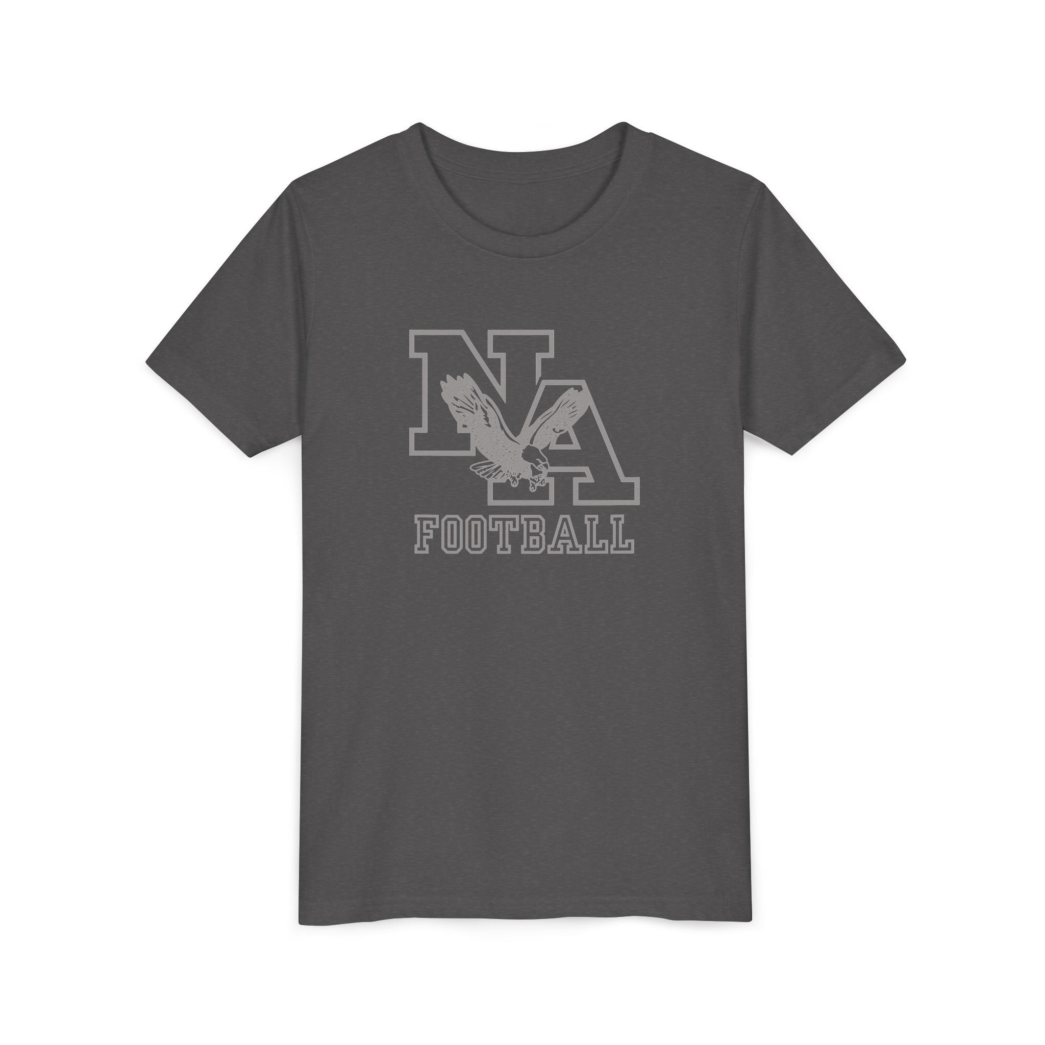Youth New Albany Tonal Football Logo Graphic Short Sleeve Soft Tee