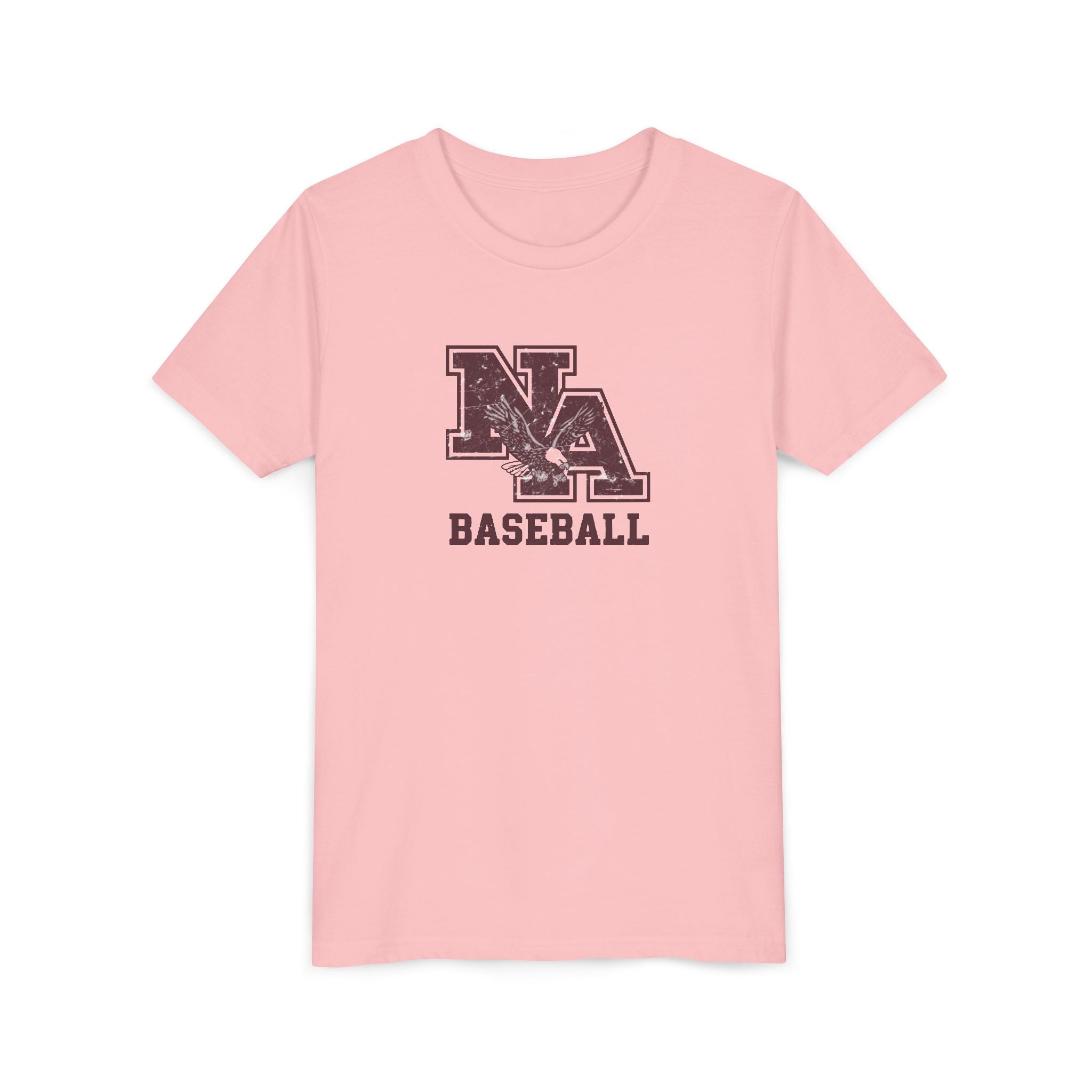 Youth New Albany Baseball Vintage Vibe Logo Graphic Short Sleeve Soft Tee