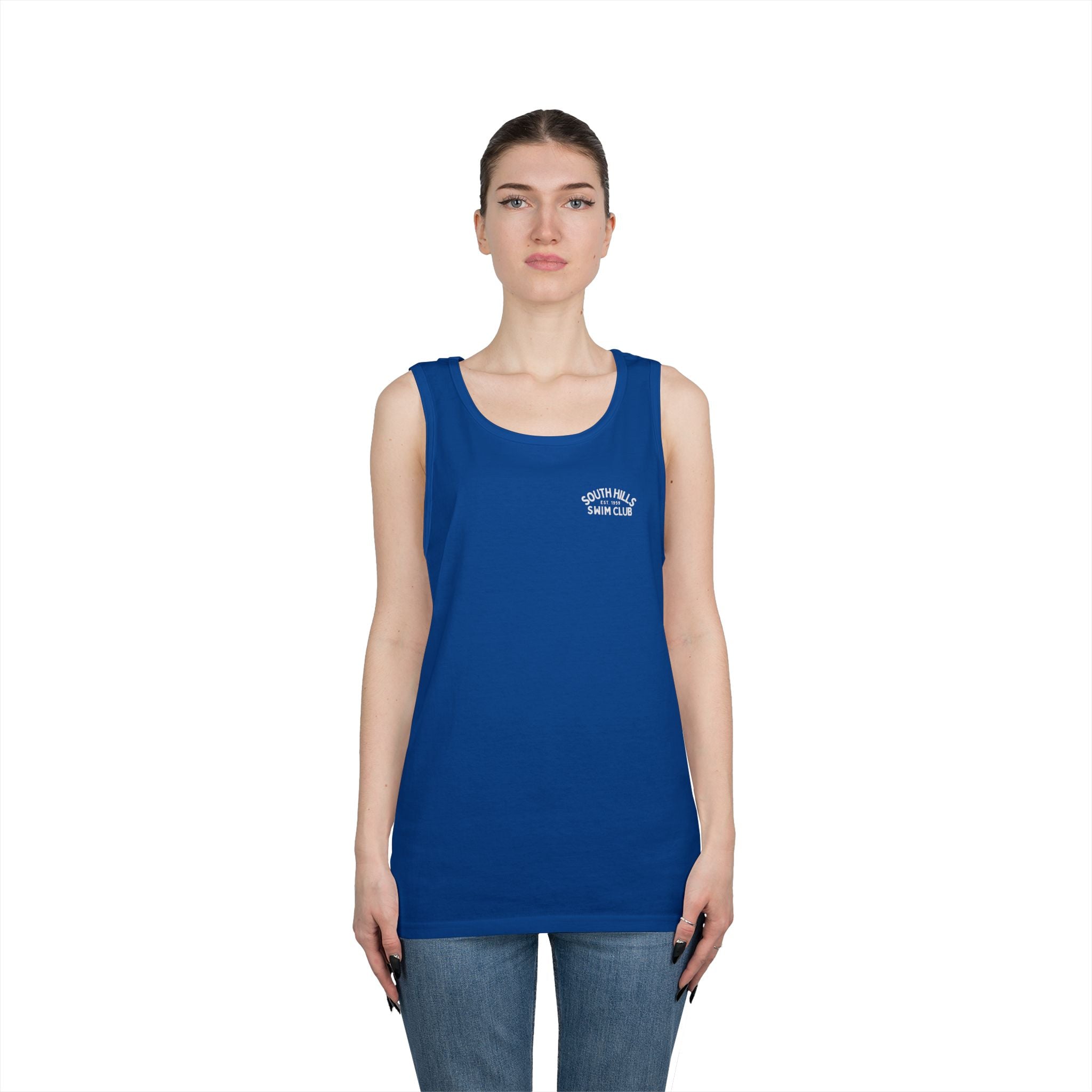 Adult Unisex South Hills Swim Club Heritage Graphic Tank