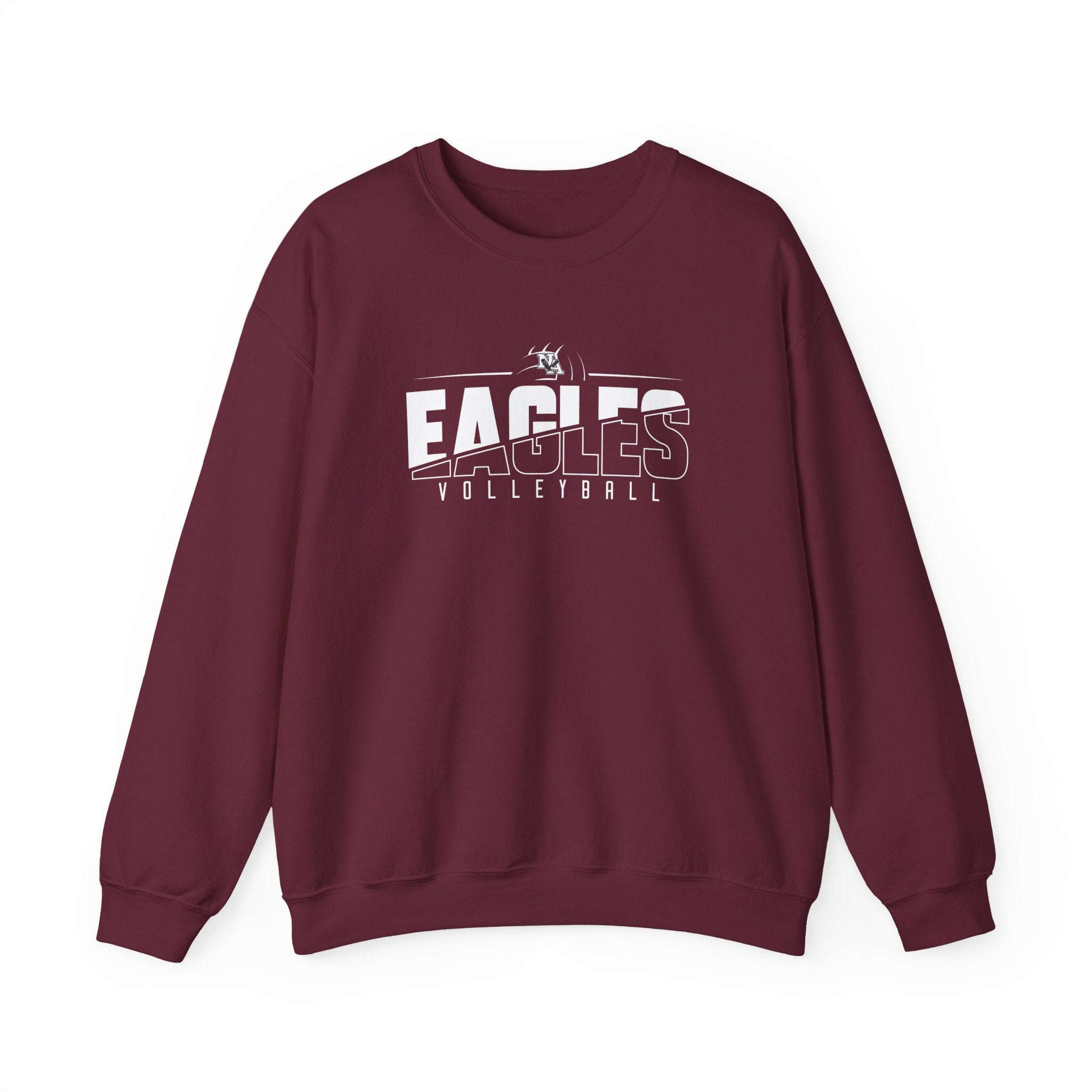 Adult Unisex New Albany Volleyball Power Spike Graphic Sweatshirt