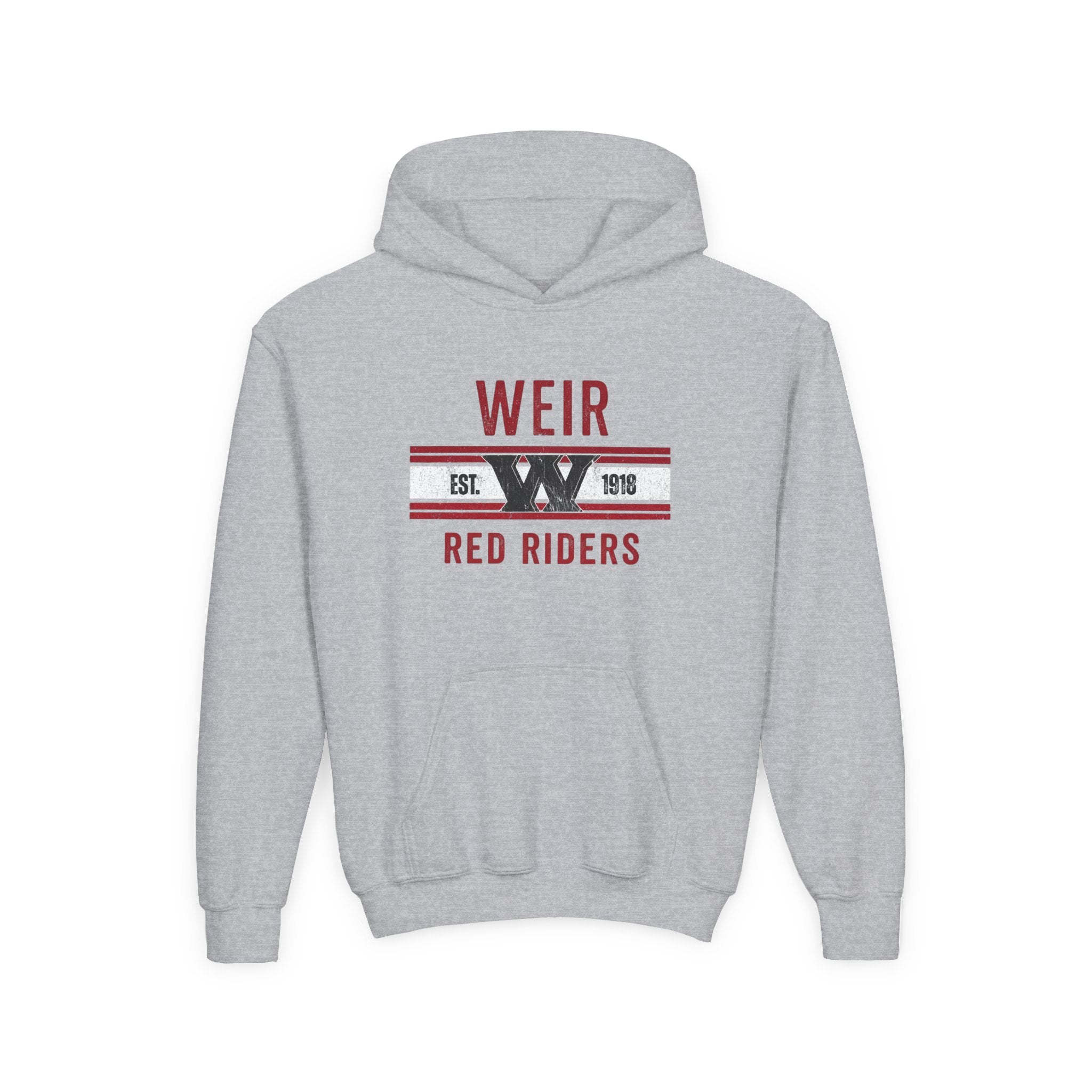Youth Weirton Distressed Heritage Graphic Hoodie
