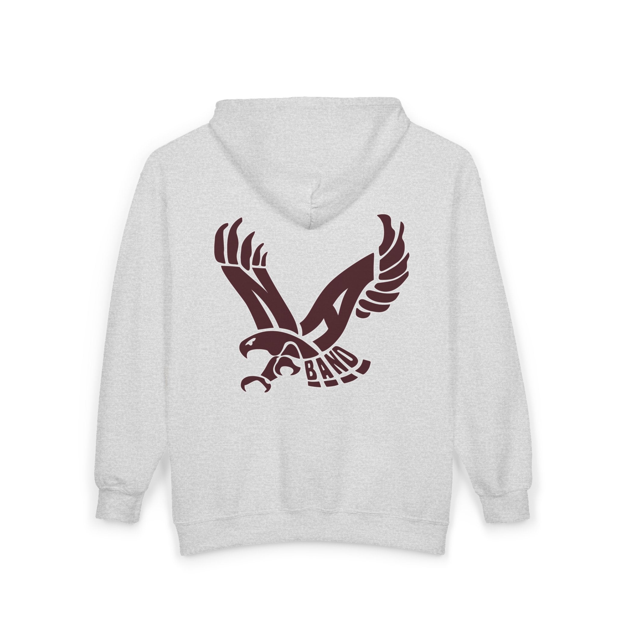 Adult Unisex NAHS Marching Band Eagle Graphic Full-Zip Sweatshirt