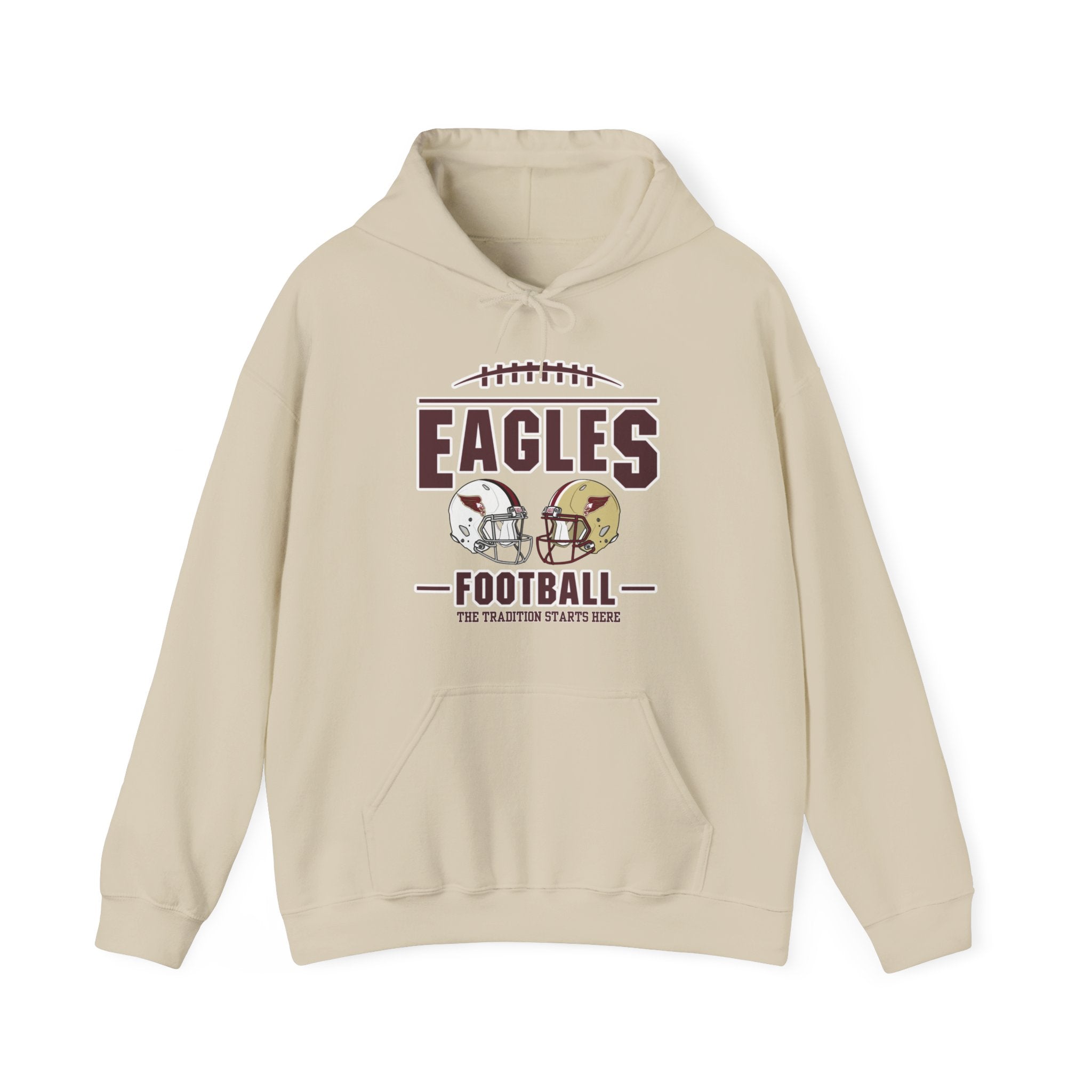 Adult Unisex Eagles Tradition Football Graphic Hoodie