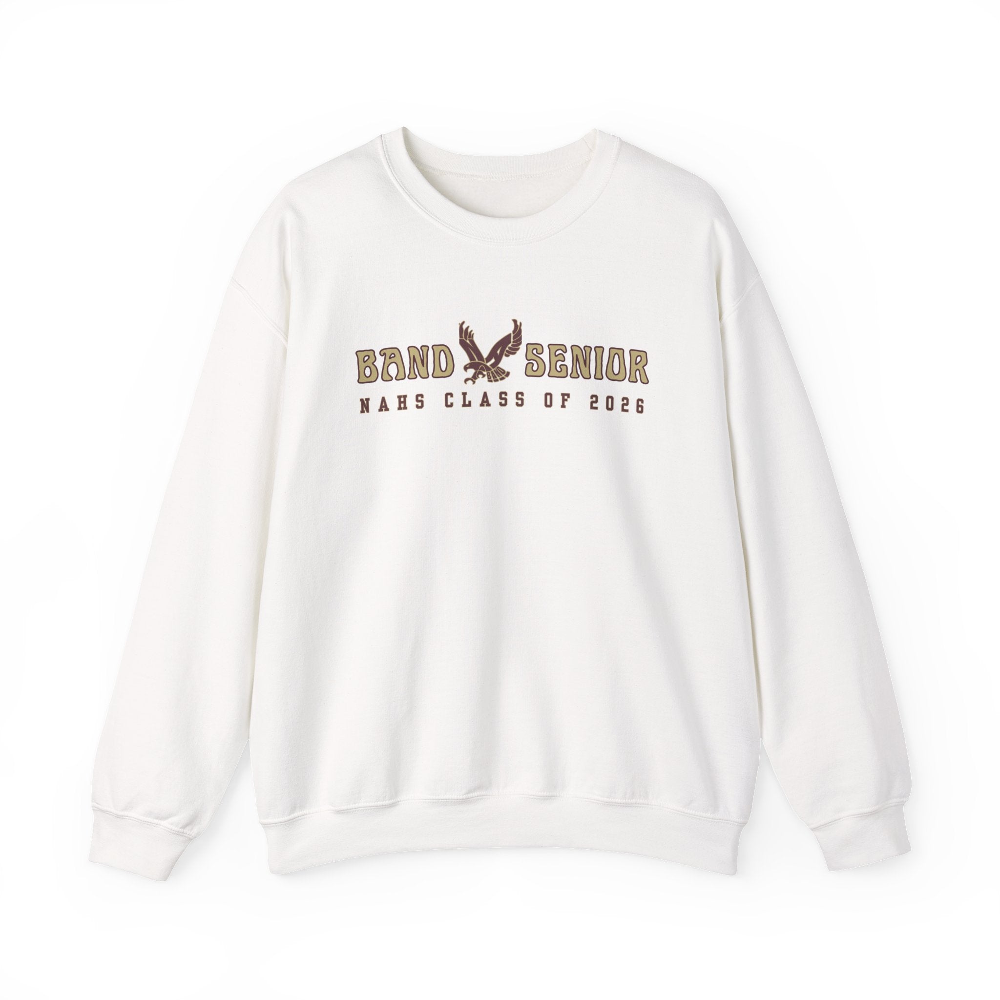 Adult Unisex Band Eagle Senior Graphic Sweatshirt