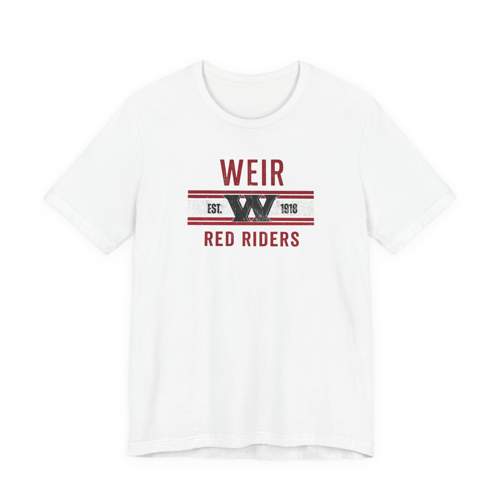 Adult Unisex Weirton Distressed Heritage Graphic Short Sleeve Bella + Canvas Soft Tee