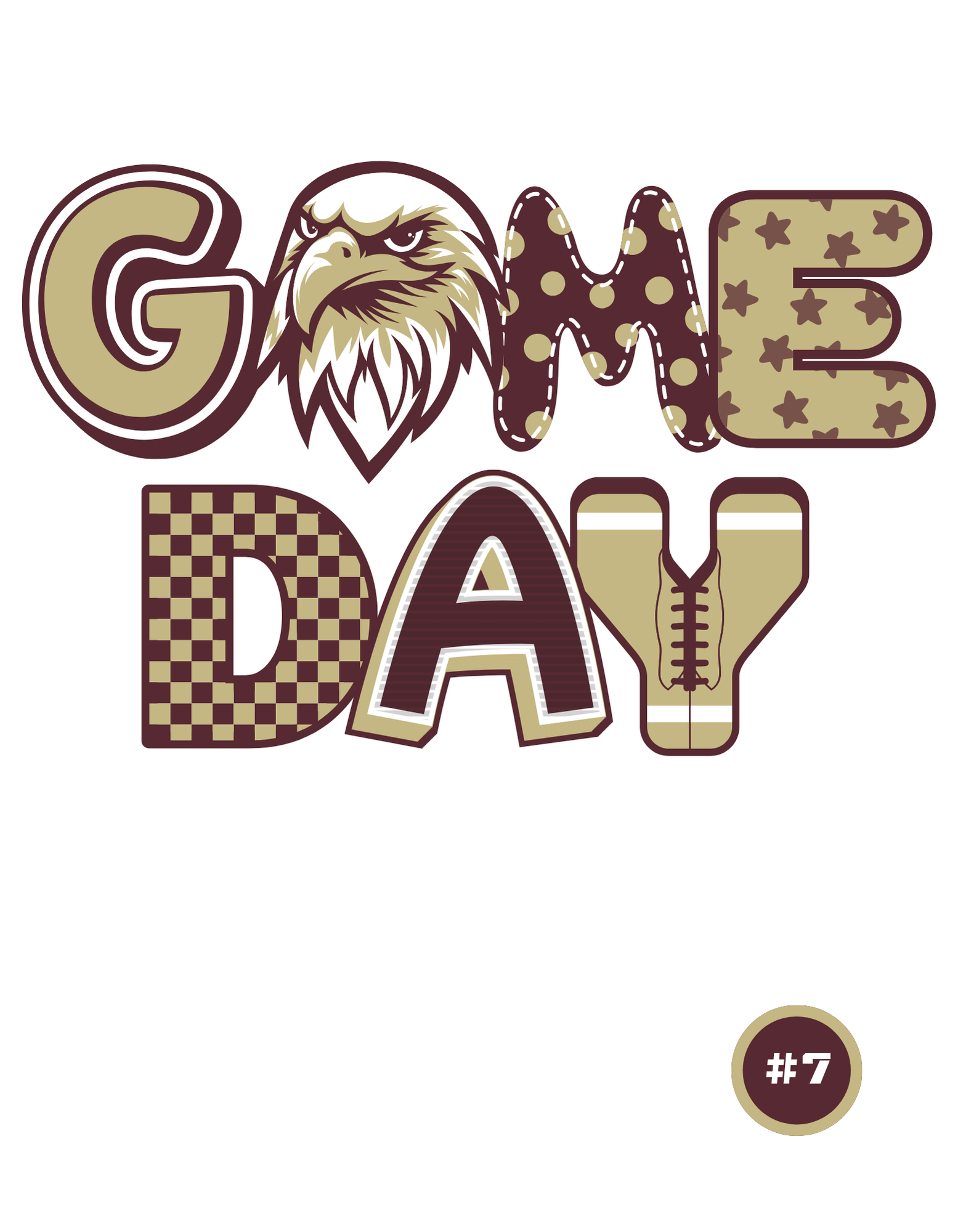 Women's Choose your Graphic Short Sleeve Boxy Crop Tee with Customized Back - New Albany Flag Football