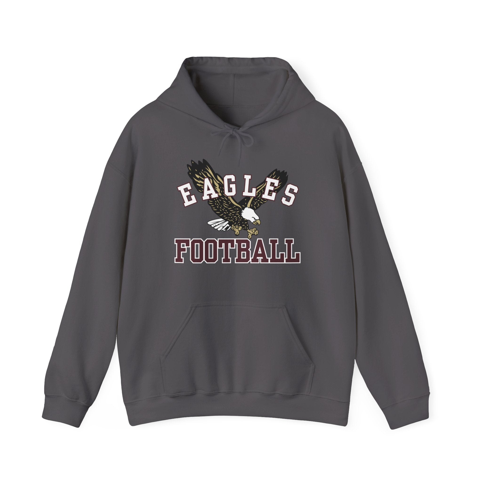 Adult Unisex Flying Football Eagle Graphic Hoodie