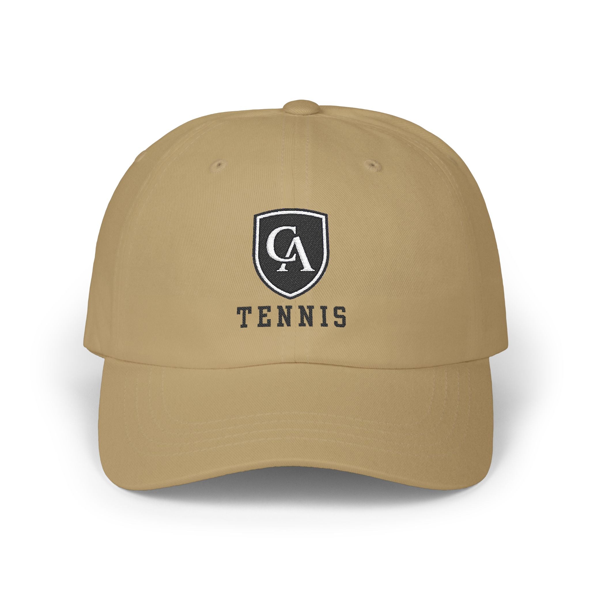 Adult Unisex Columbus Academy Vikings Tennis Embroidered Logo Dad Cap