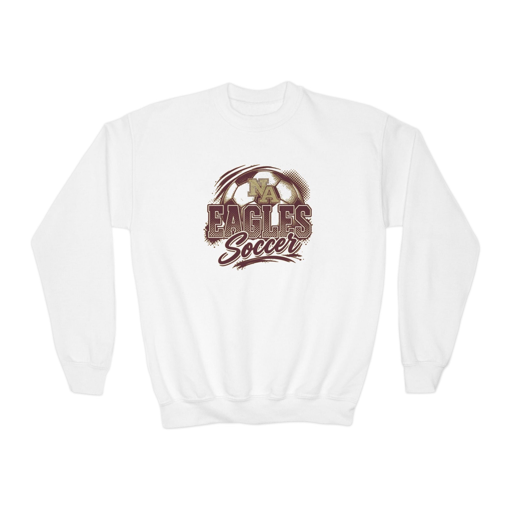 New Albany Eagles Ombre Soccer Graphic Sweatshirt