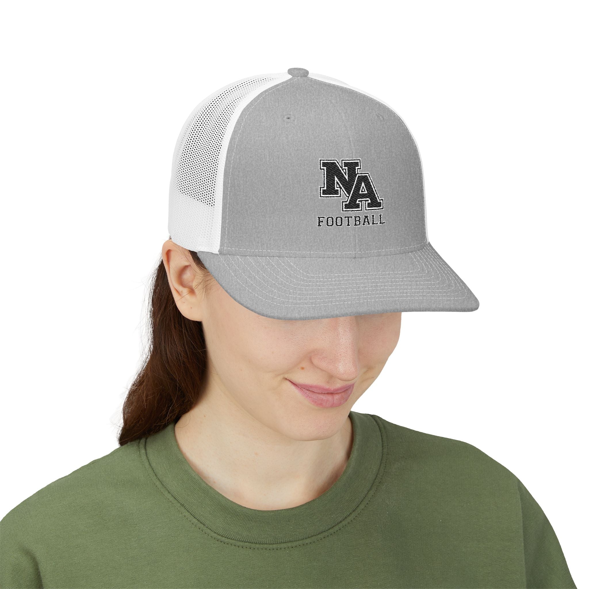 Adult Unisex New Albany Football Logo Embroidered Richardson 112 Snapback Trucker Hat