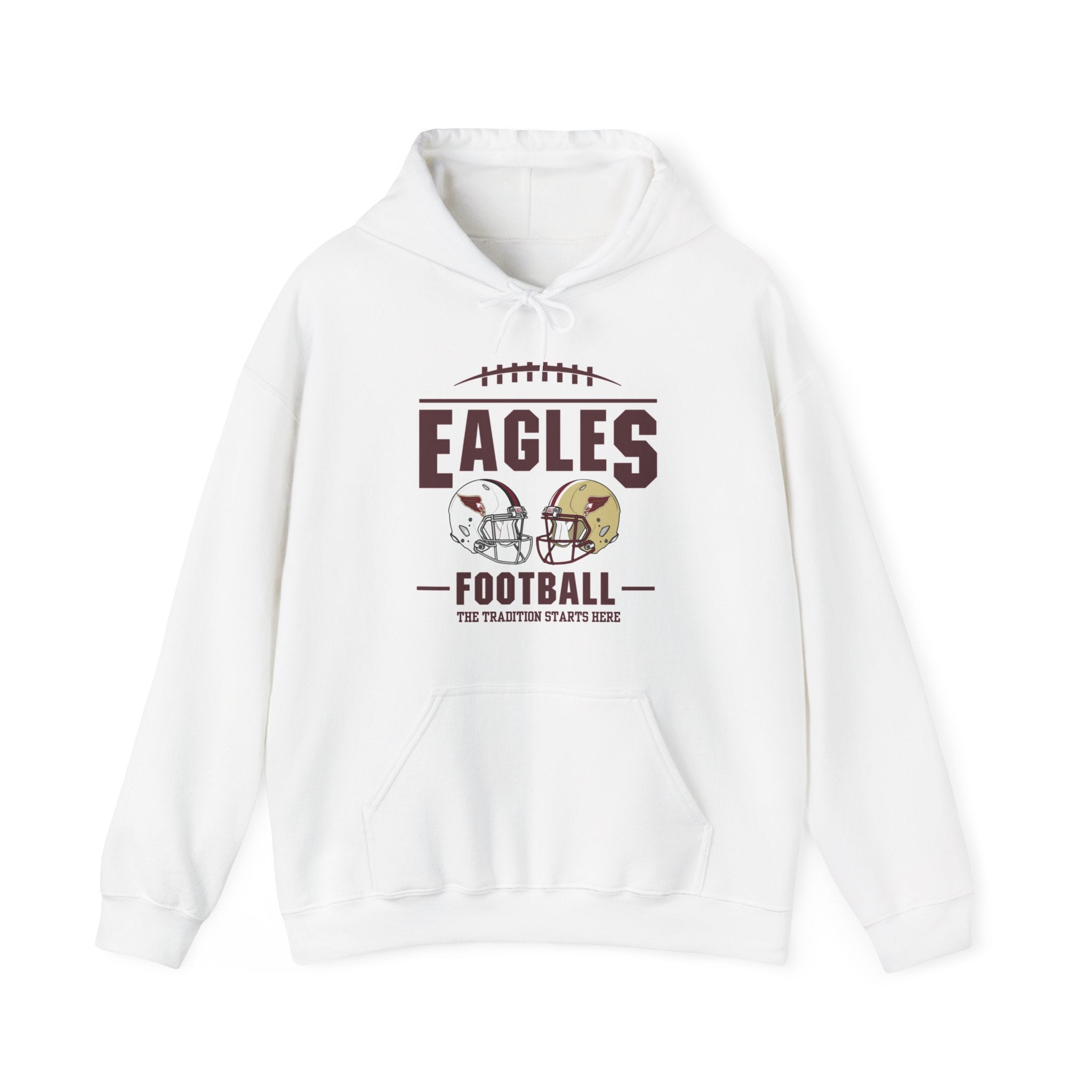 Adult Unisex Eagles Tradition Football Graphic Hoodie