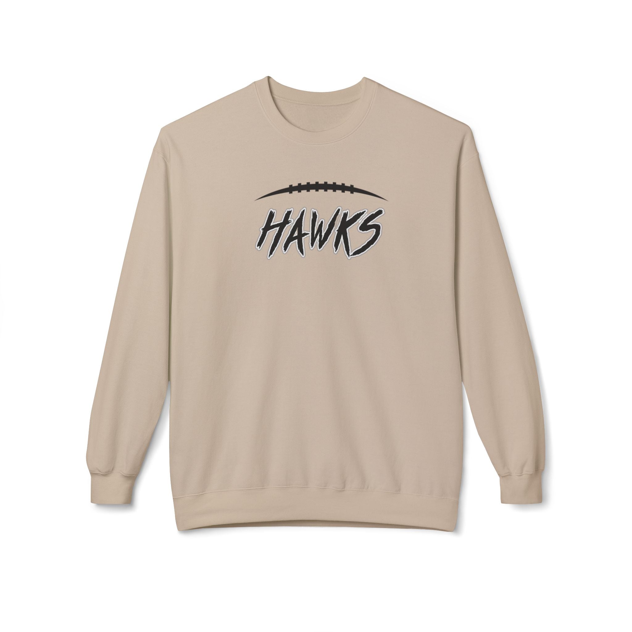 Adult Unisex Westerville Central Fighting Football Hawks Graphic Soft Style Sweatshirt