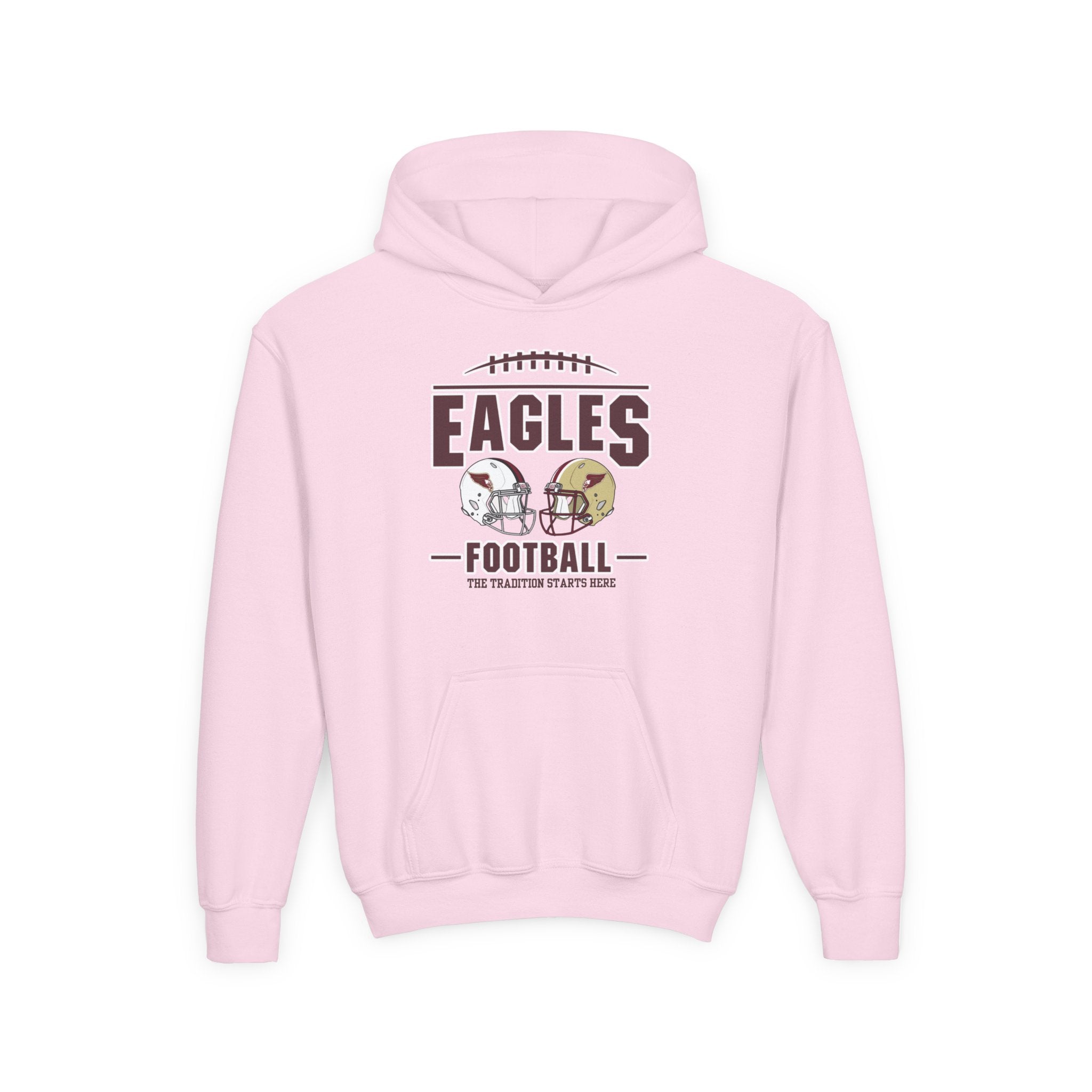 Youth Eagles Tradition Football Graphic Hoodie