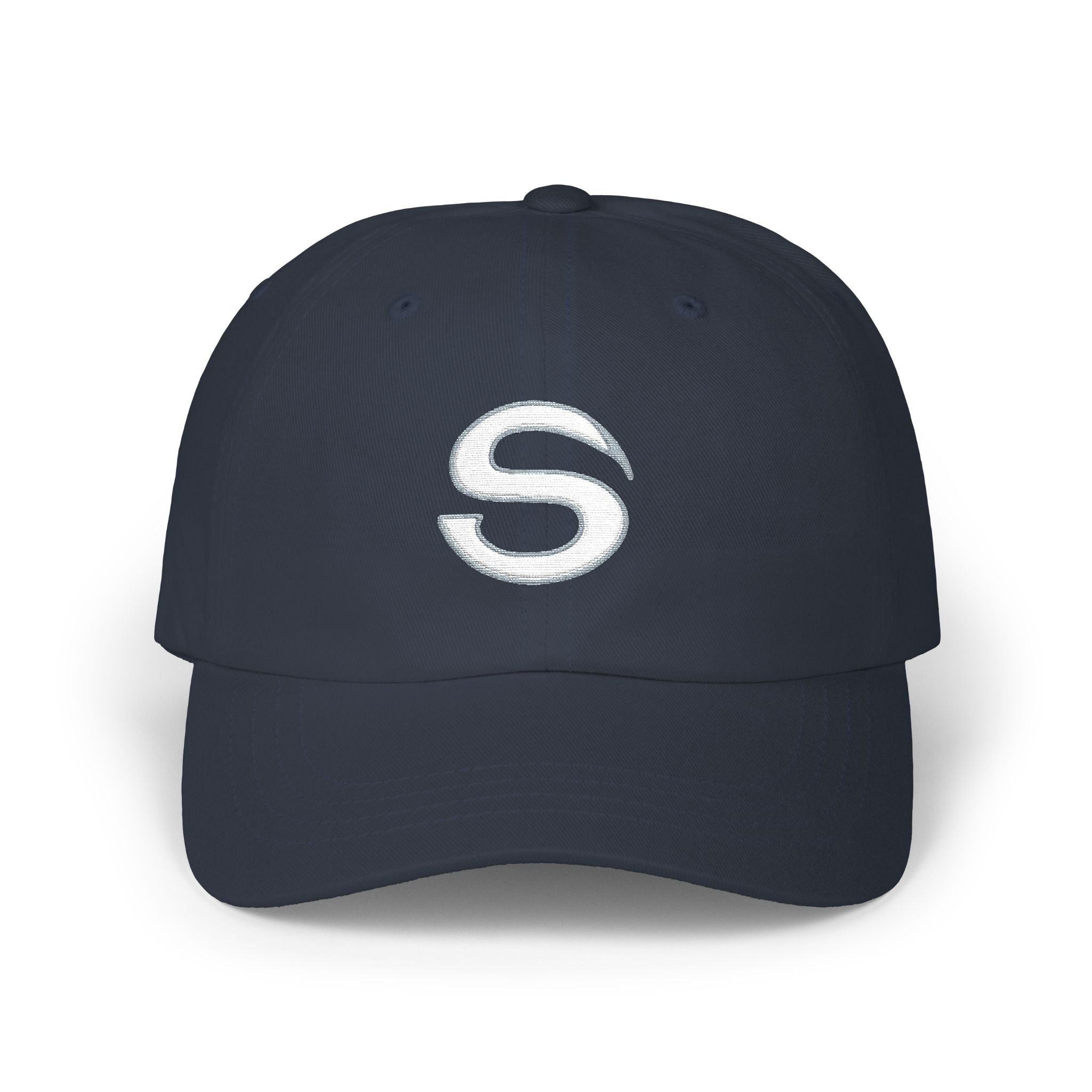 Adult Unisex Stingers White S Embroidered Logo Dad Cap