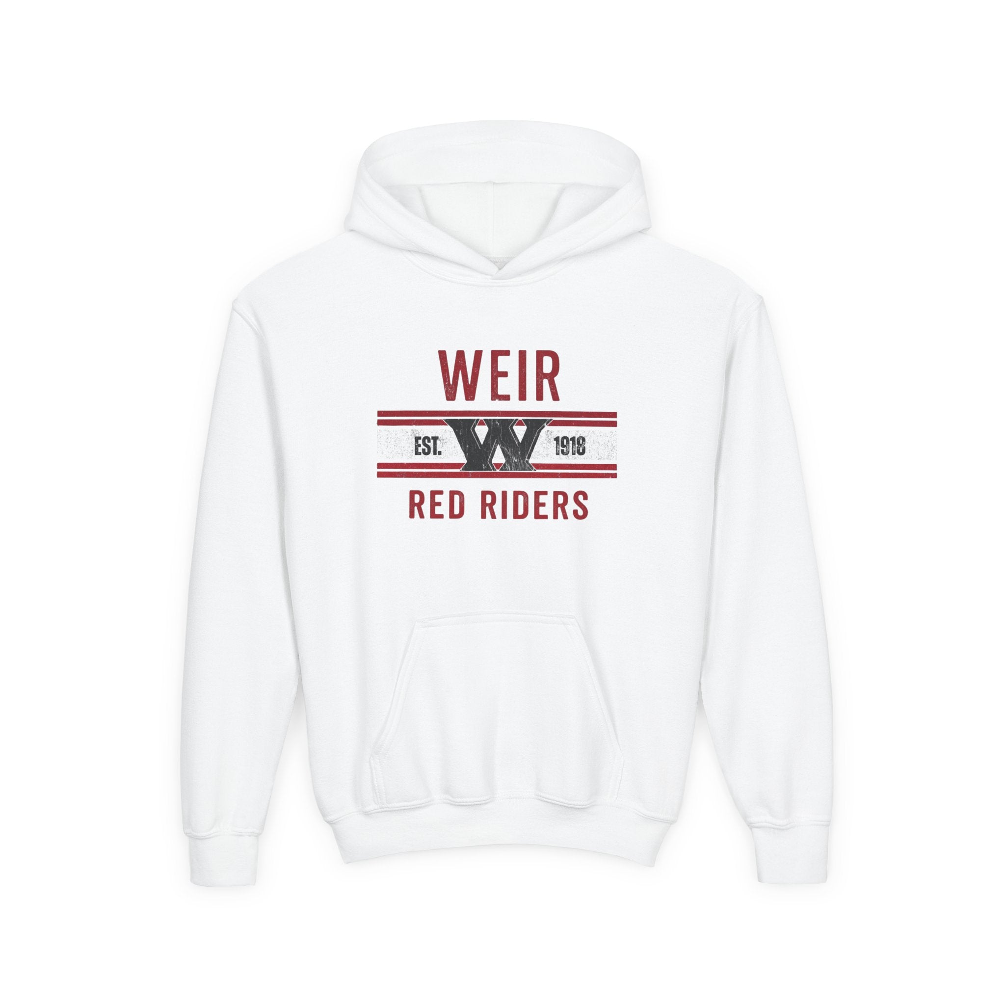 Youth Weirton Distressed Heritage Graphic Hoodie