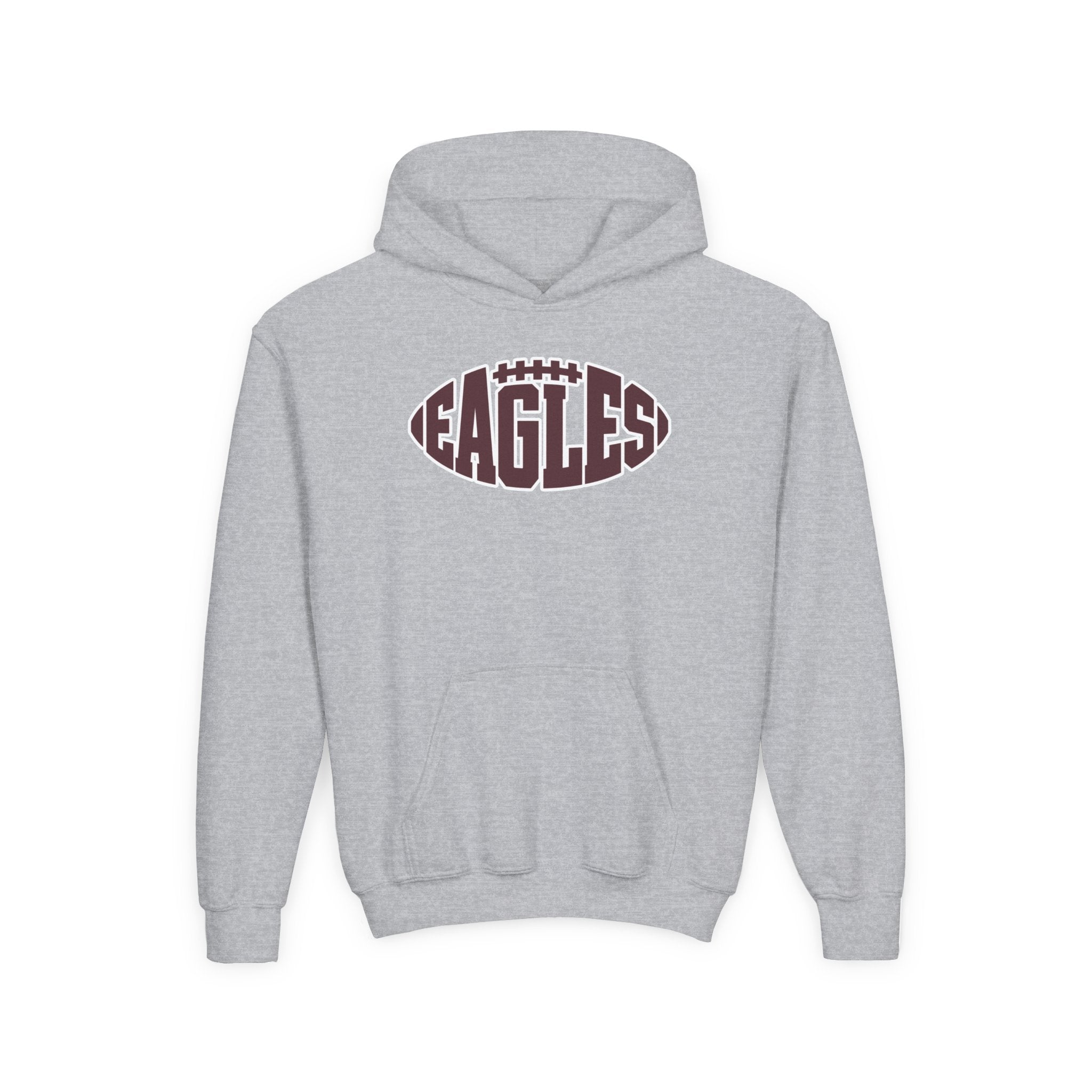 Youth New Albany Football Eagle Ball Graphic Hoodie