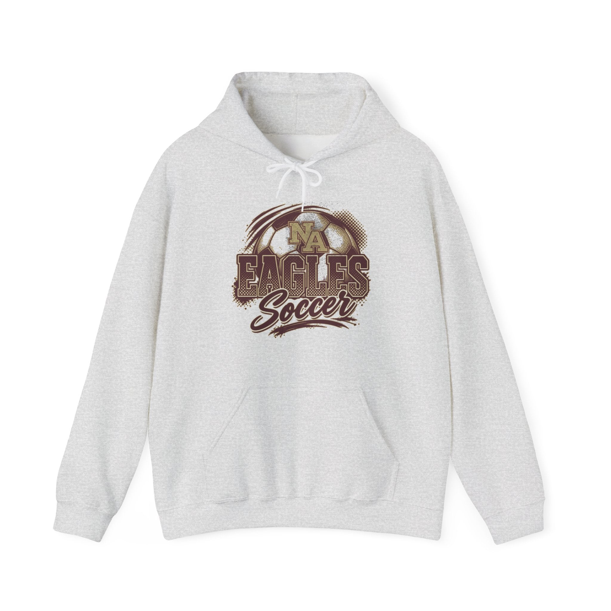 Adult Unisex New Albany Eagles Ombre Soccer Graphic Hoodie