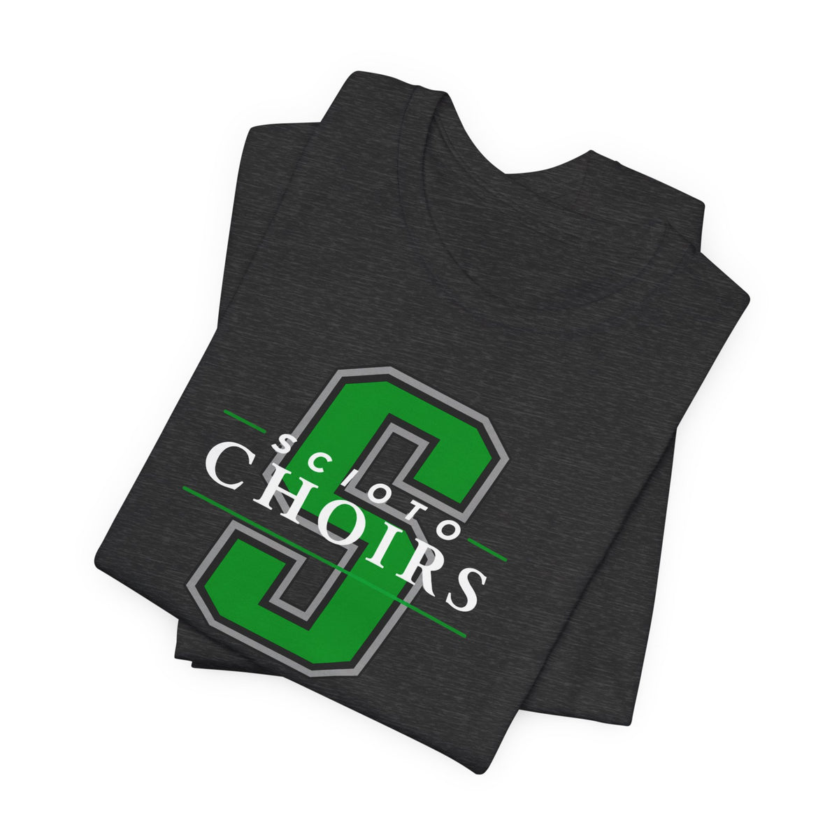 Adult Unisex Dublin Scioto Choirs Classic Logo Graphic Short Sleeve Soft Tee