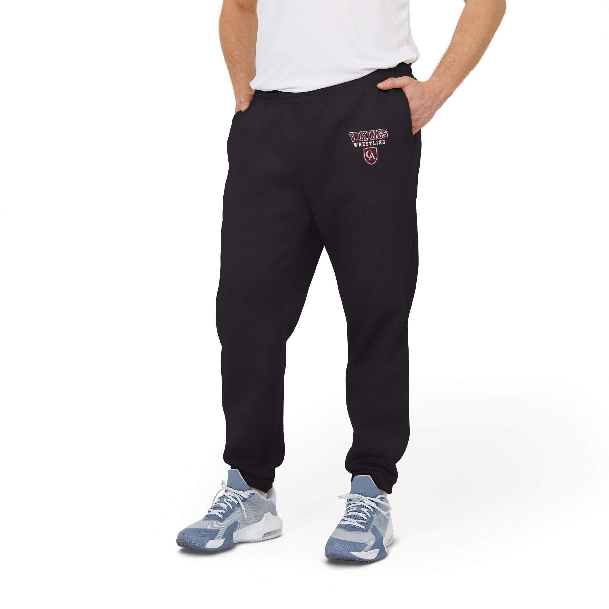 Adult Unisex Columbus Academy Vikings Wrestling adidas Fleece Joggers
