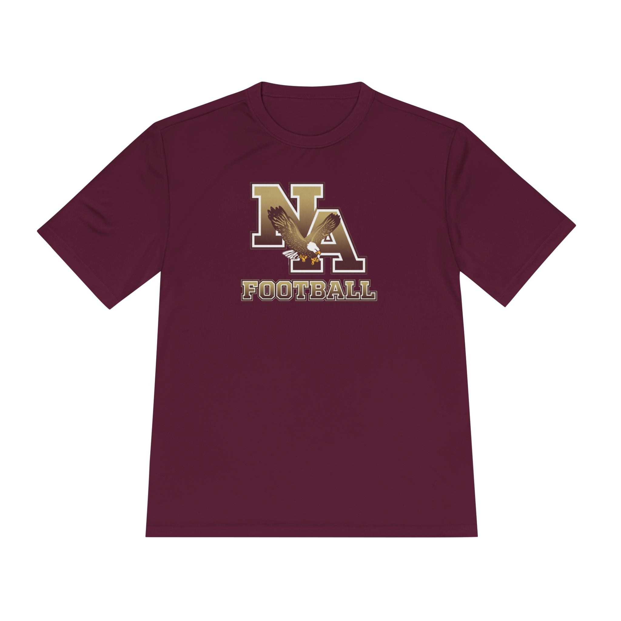 Adult Unisex New Albany Ombre Eagle Logo Graphic Sport-Tek Competitor Performance Tee