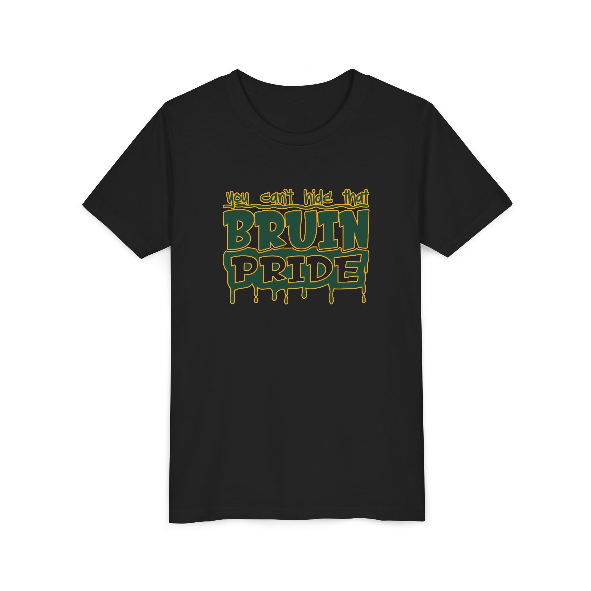 Youth Bruin Pride Drip Graphic Short Sleeve Soft Tee