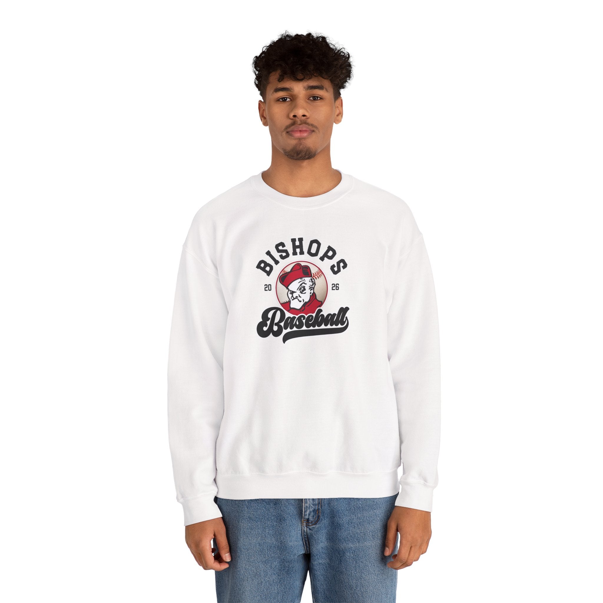 Adult Unisex Battling Bishops 2026 Script Baseball Graphic Sweatshirt