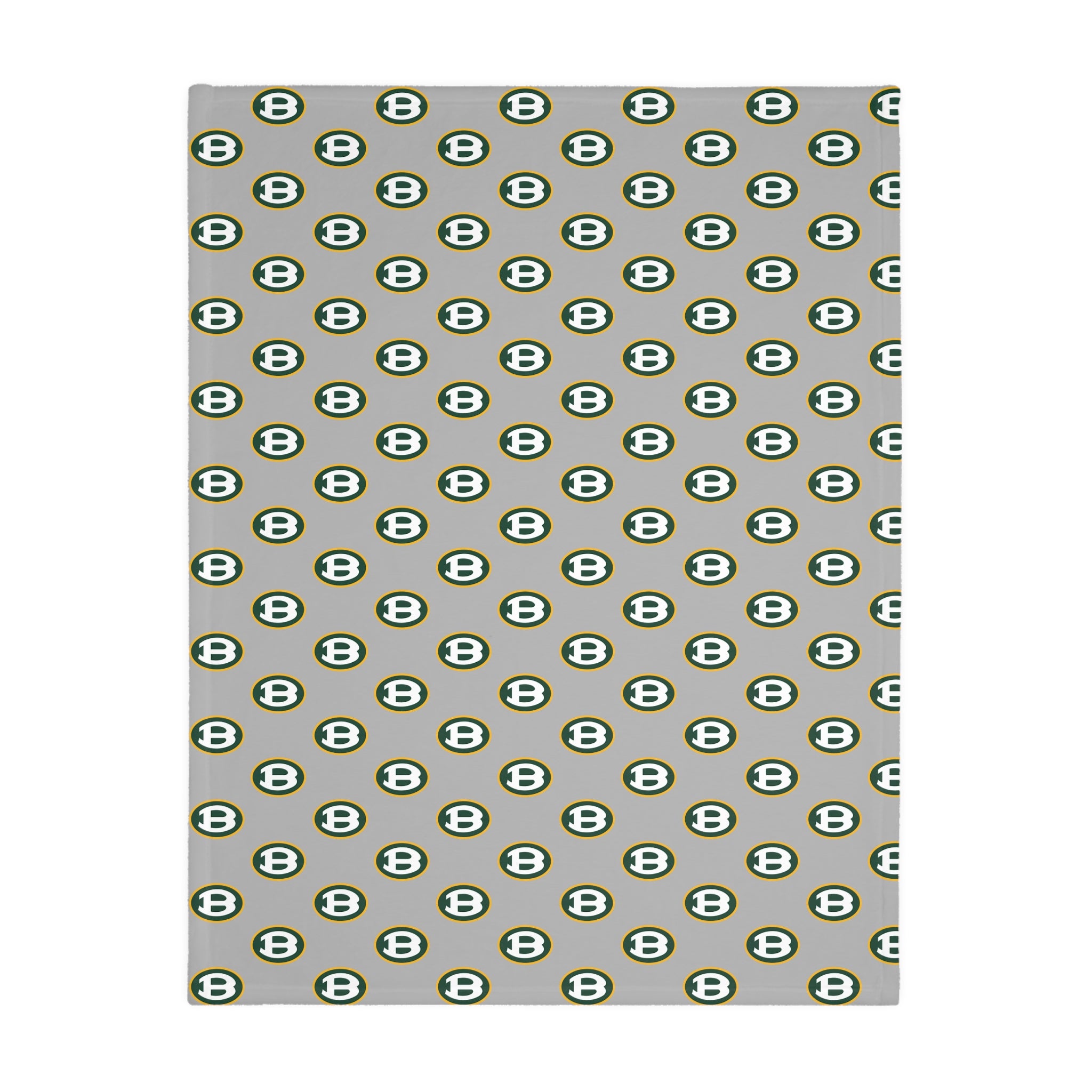 Bruin Football Heritage Graphic Super Soft Velveteen Microfiber Blanket (Two-sided print)