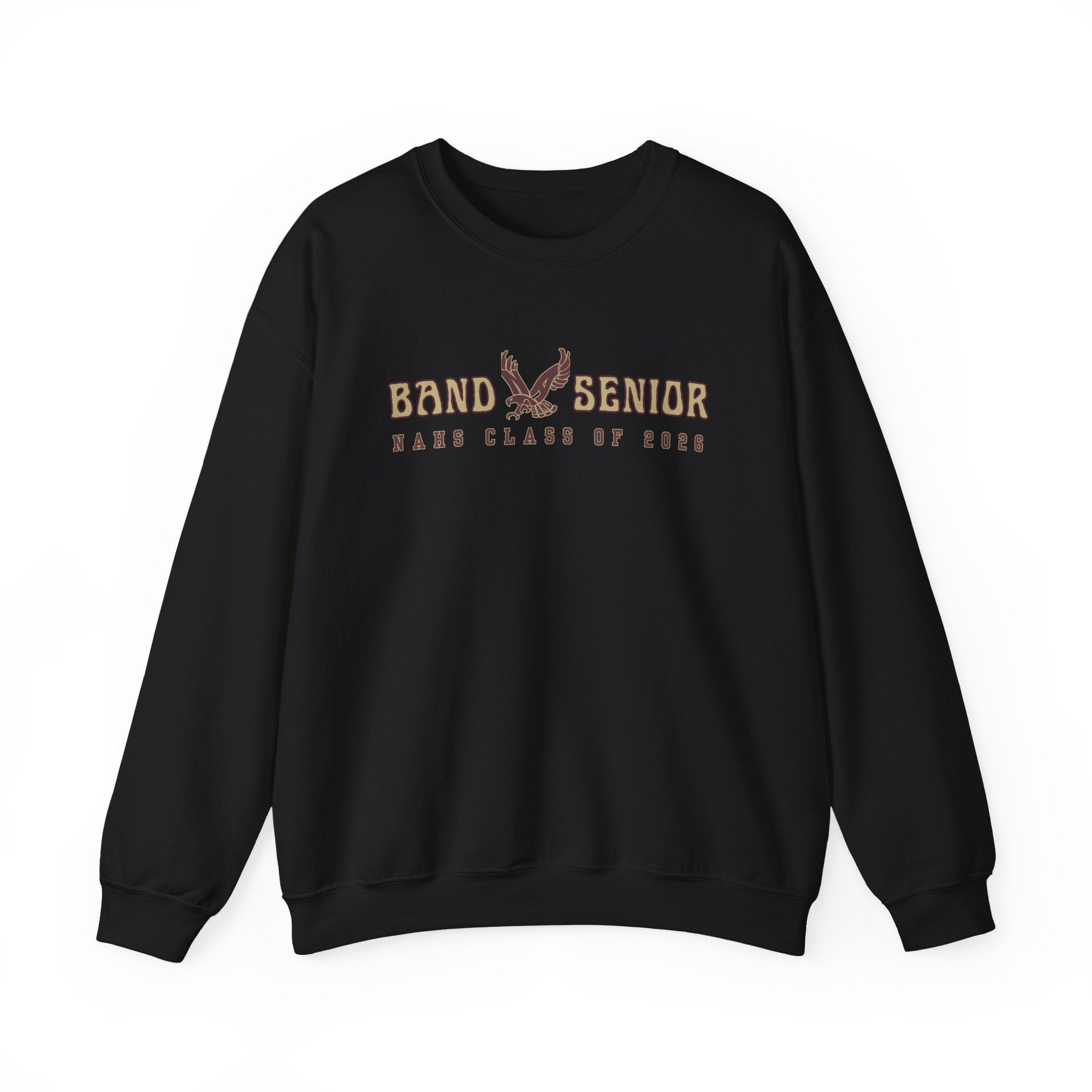 Adult Unisex Band Eagle Senior Graphic Sweatshirt