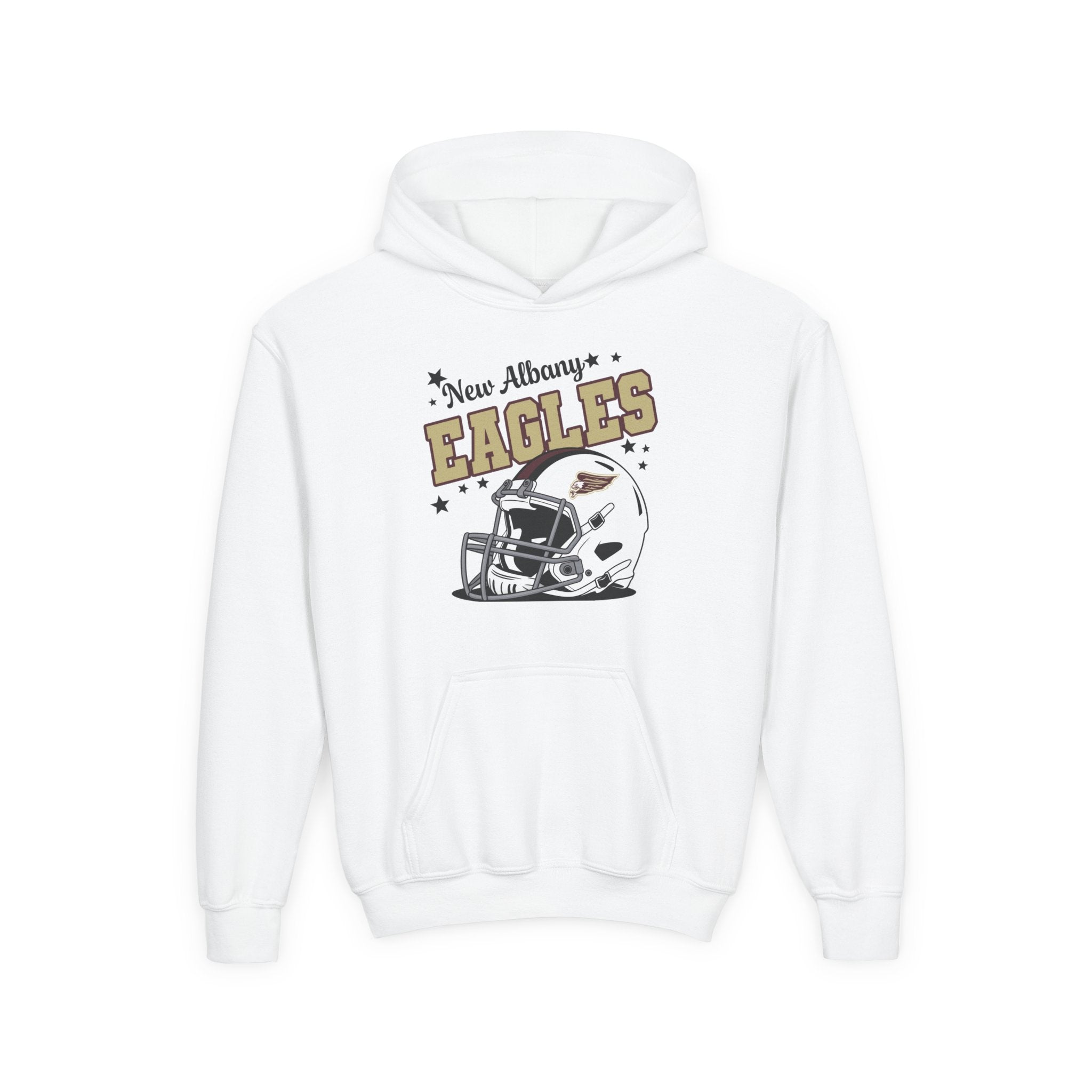 Youth New Albany Eagles Football Pride Graphic Hoodie