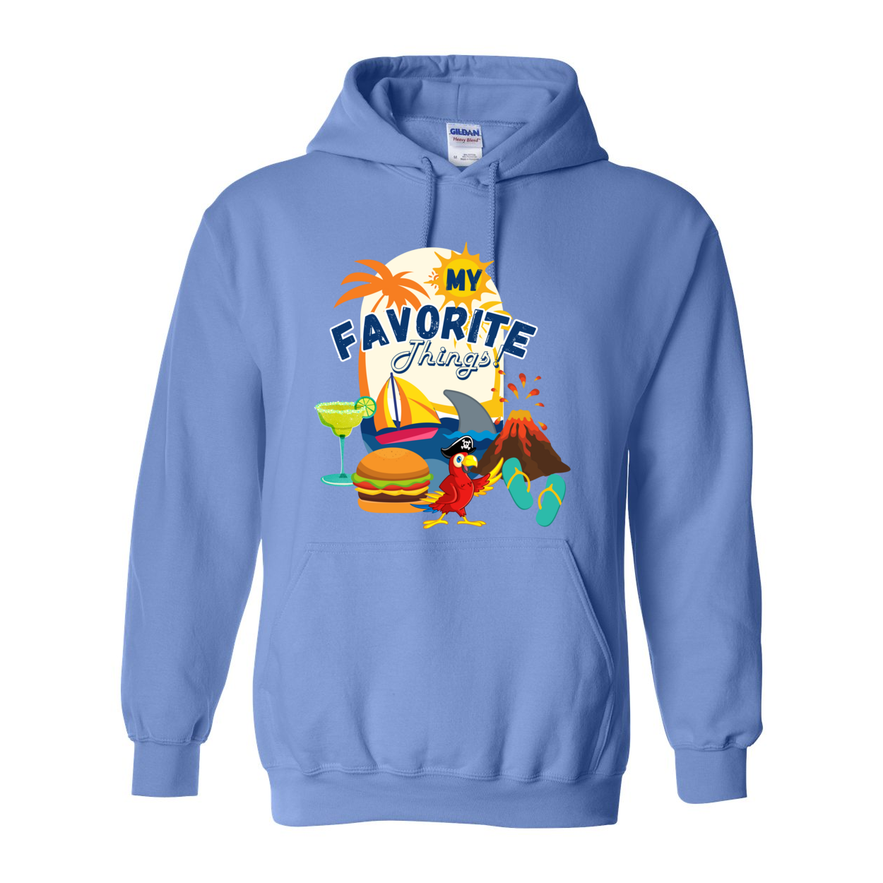 Adult Unisex My Favorite Things Graphic Hoodie